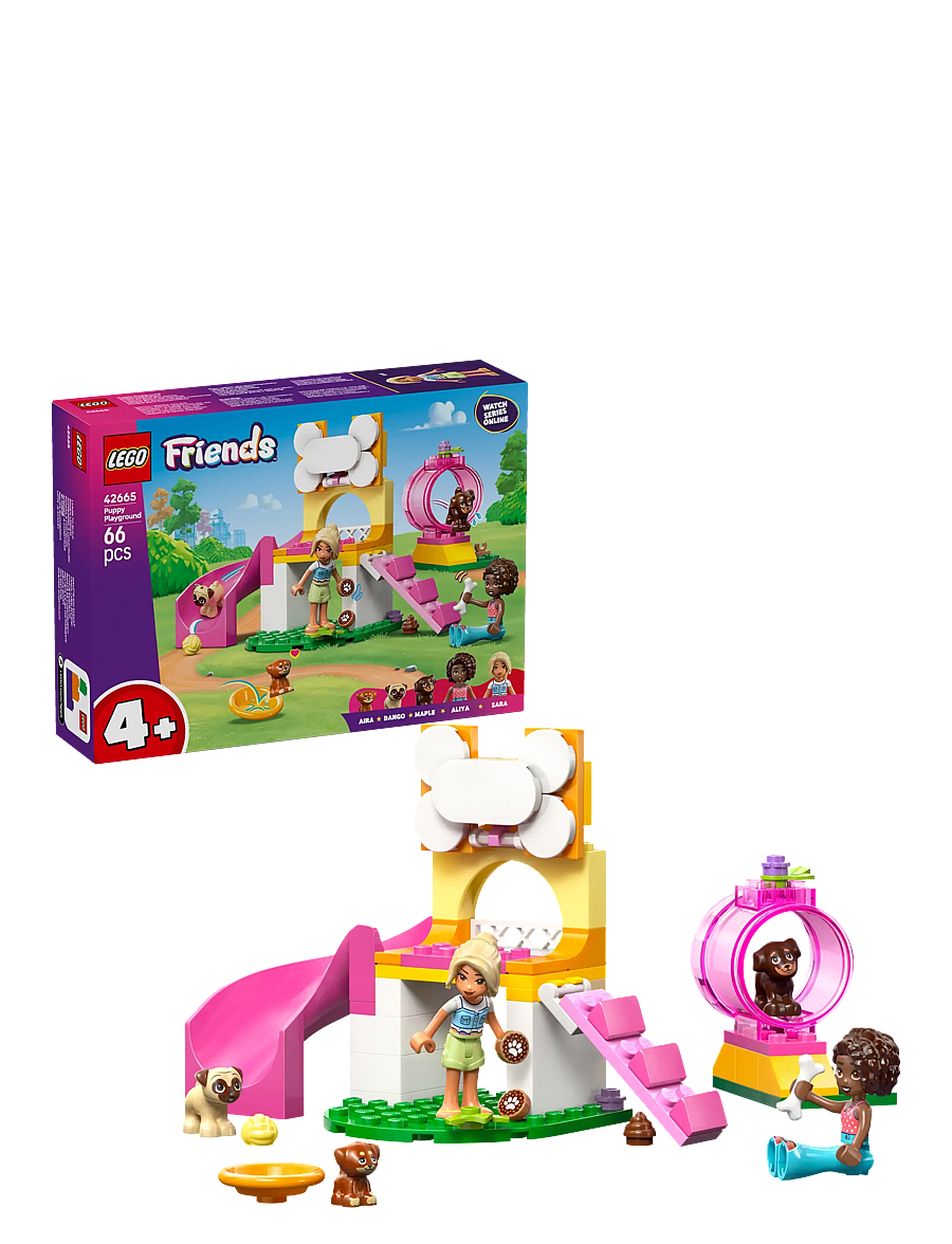 LEGO - Friends Puppy Playground Building Kit, Dog Toy for Pretend Play 42665 - lego friends - multi - 0