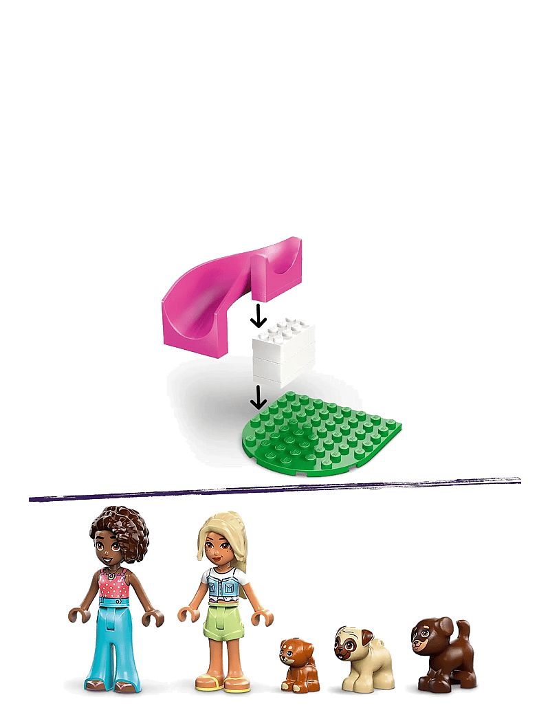 LEGO - Friends Puppy Playground Building Kit, Dog Toy for Pretend Play 42665 - lego friends - multi - 4