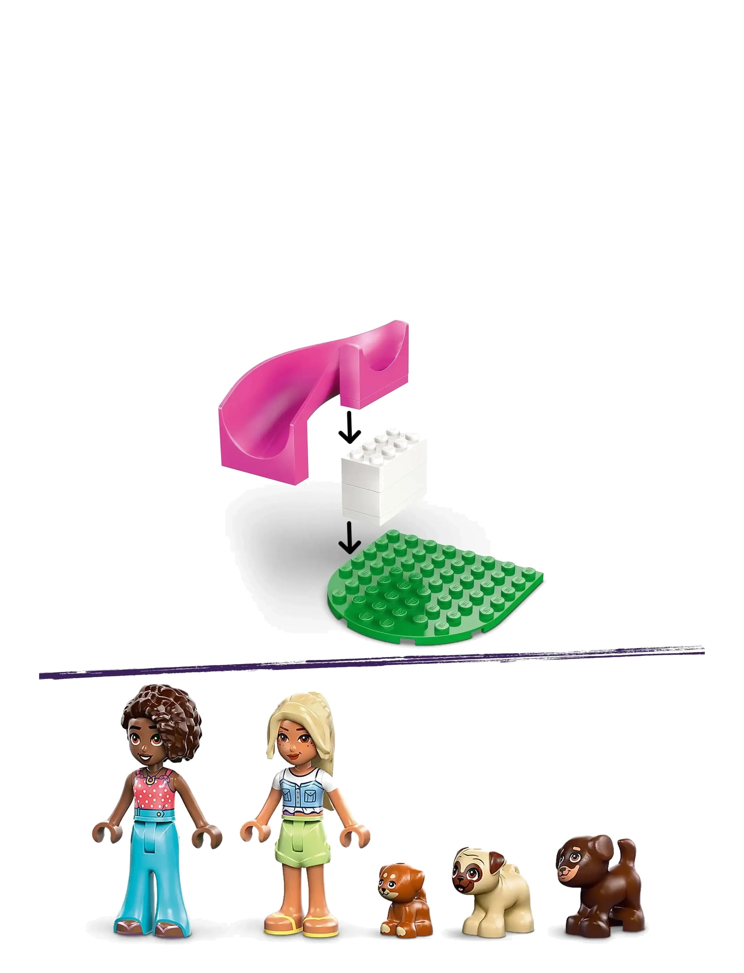 LEGO - Friends Puppy Playground Building Kit, Dog Toy for Pretend Play 42665 - lego friends - multi - 4