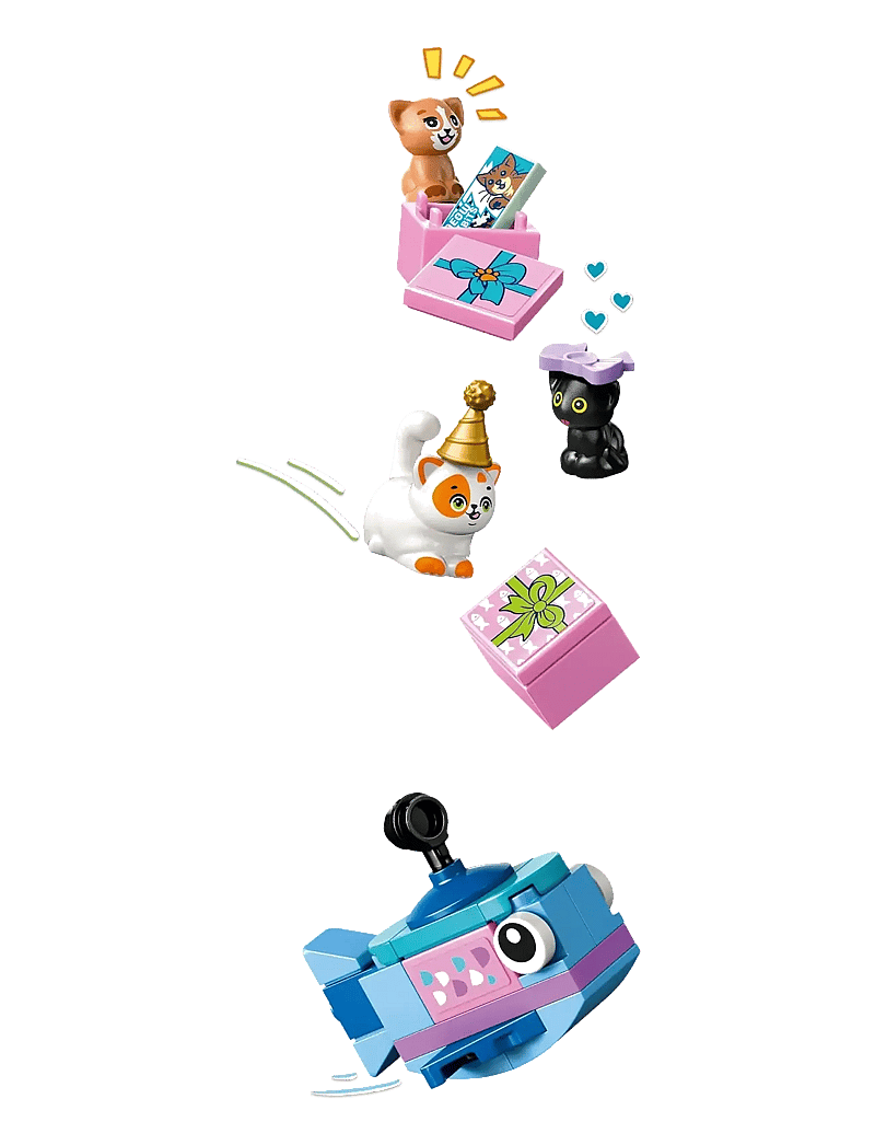 LEGO - Friends Cat Birthday Party & Tree House Building Kit Toy 42666 - lego friends - multi - 5