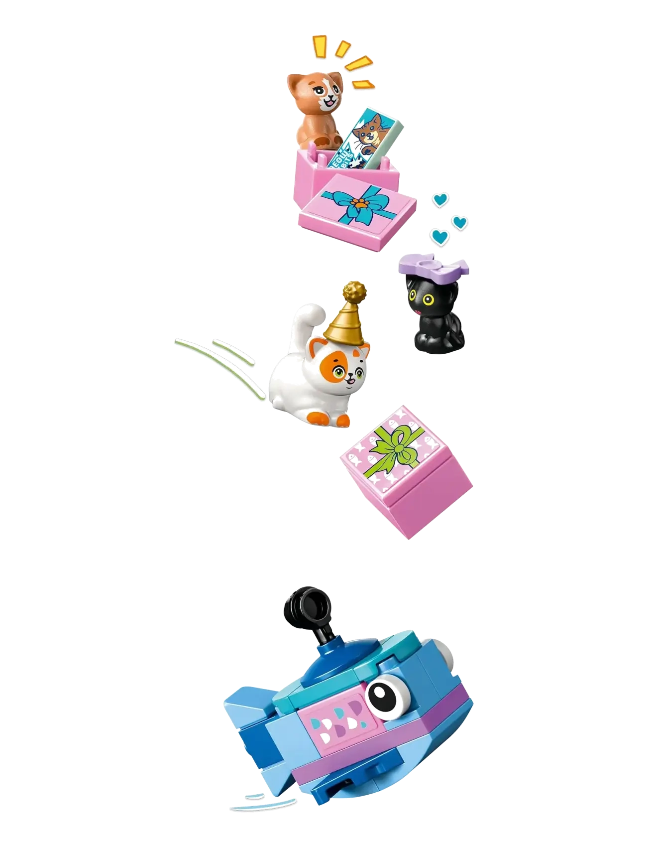 LEGO - Friends Cat Birthday Party & Tree House Building Kit Toy 42666 - lego friends - multi - 5