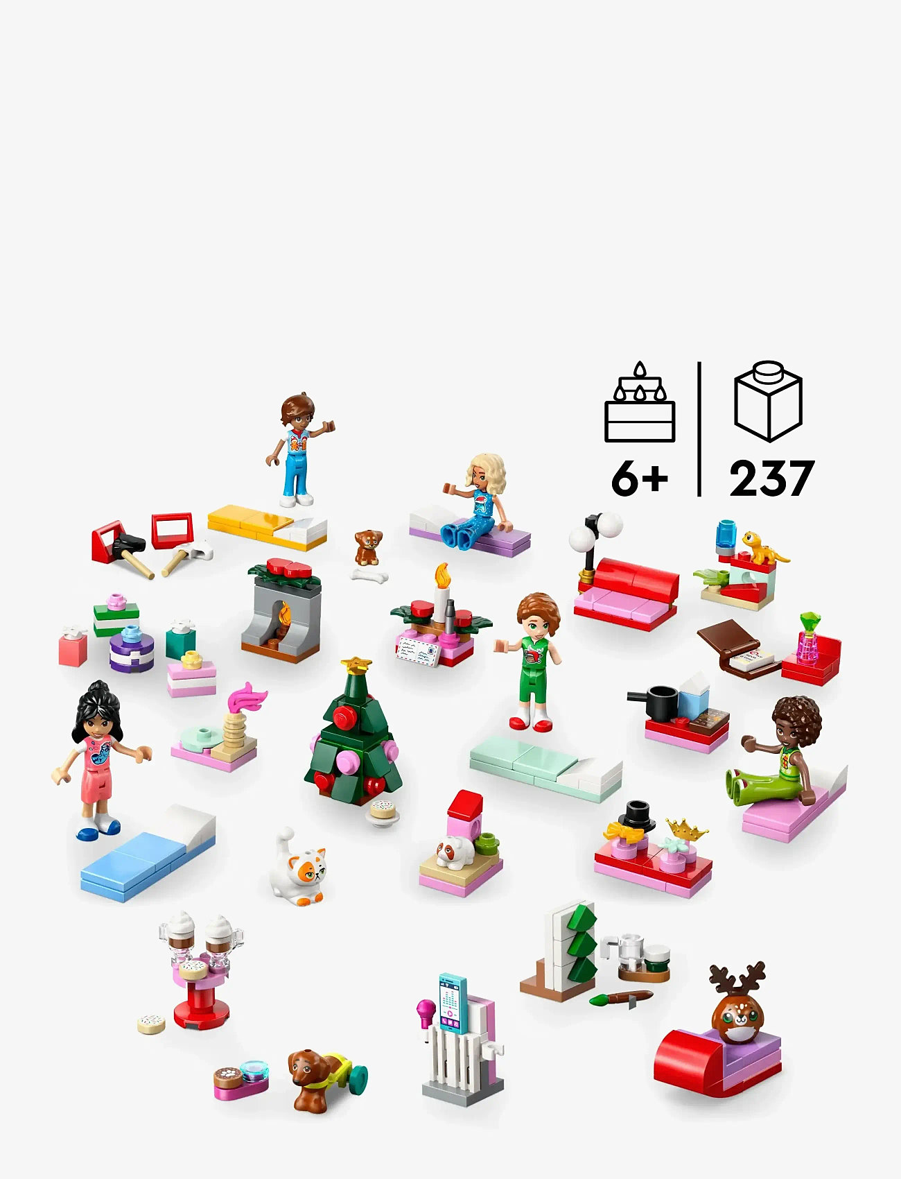 LEGO - Friends Advent Calendar 2025 Christmas 42668 - lego friends - multi - 1