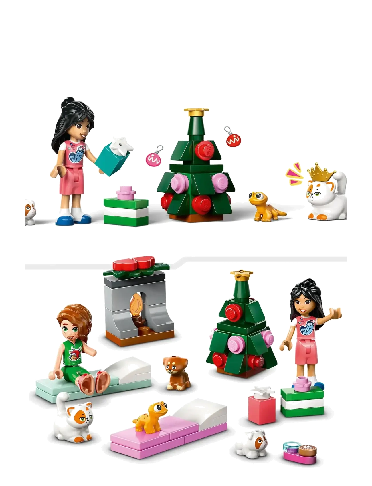 LEGO - Friends Advent Calendar 2025 Christmas 42668 - laveste priser - multi - 4