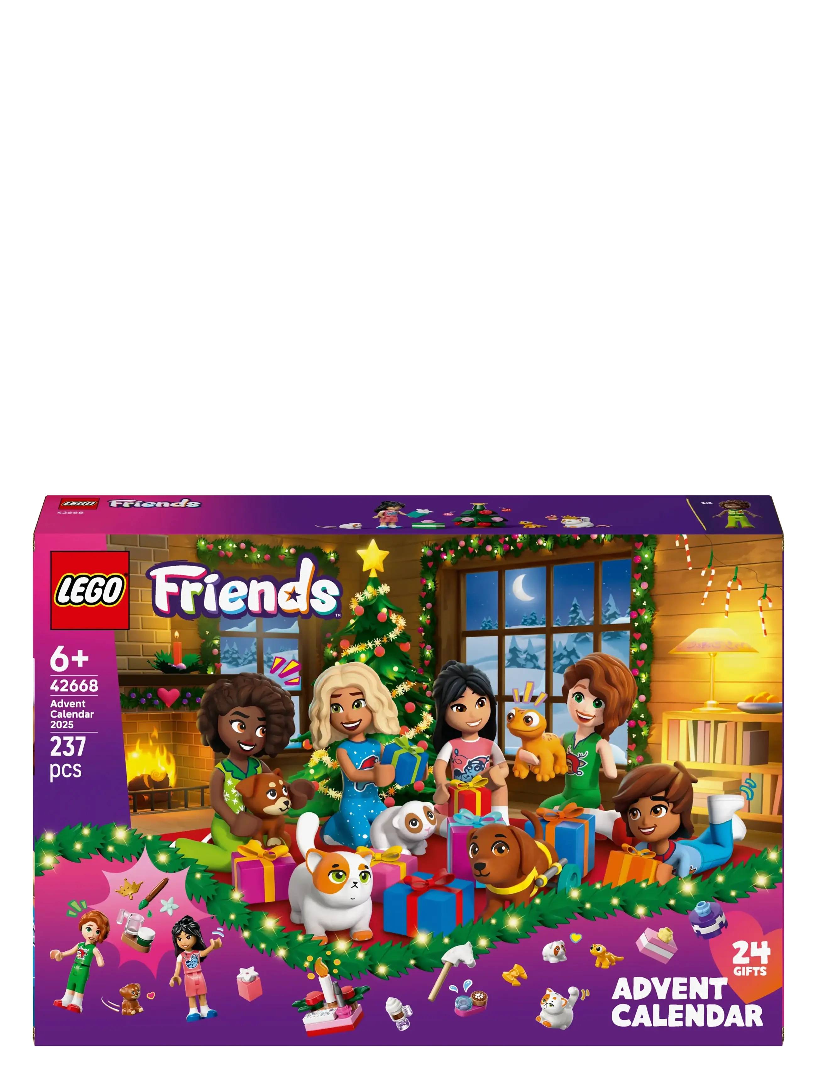 LEGO - Friends Advent Calendar 2025 Christmas 42668 - laveste priser - multi - 5