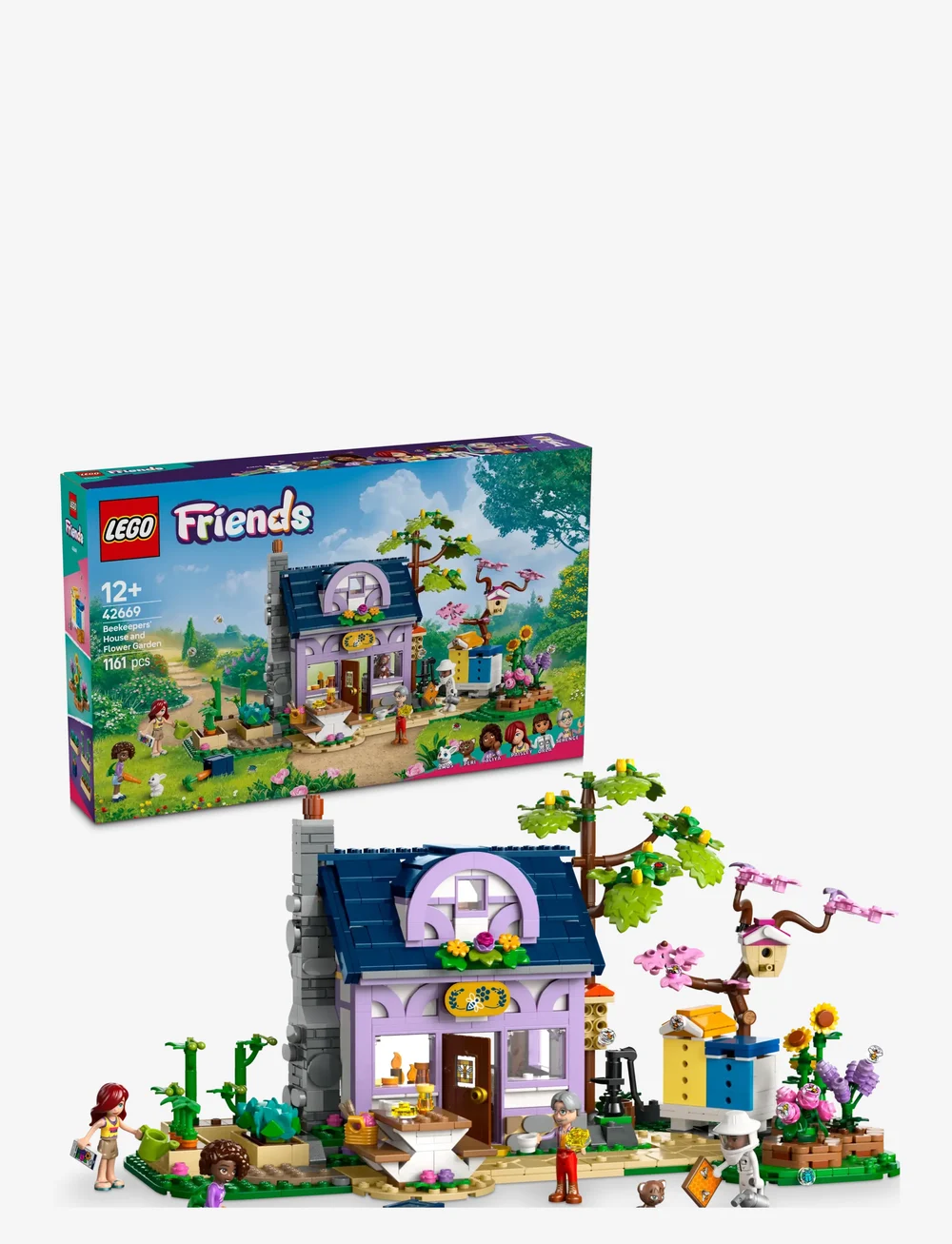 LEGO - Friends Beekeepers’ House and Flower Garden Building Kit 42669 - lego friends - multi - 0