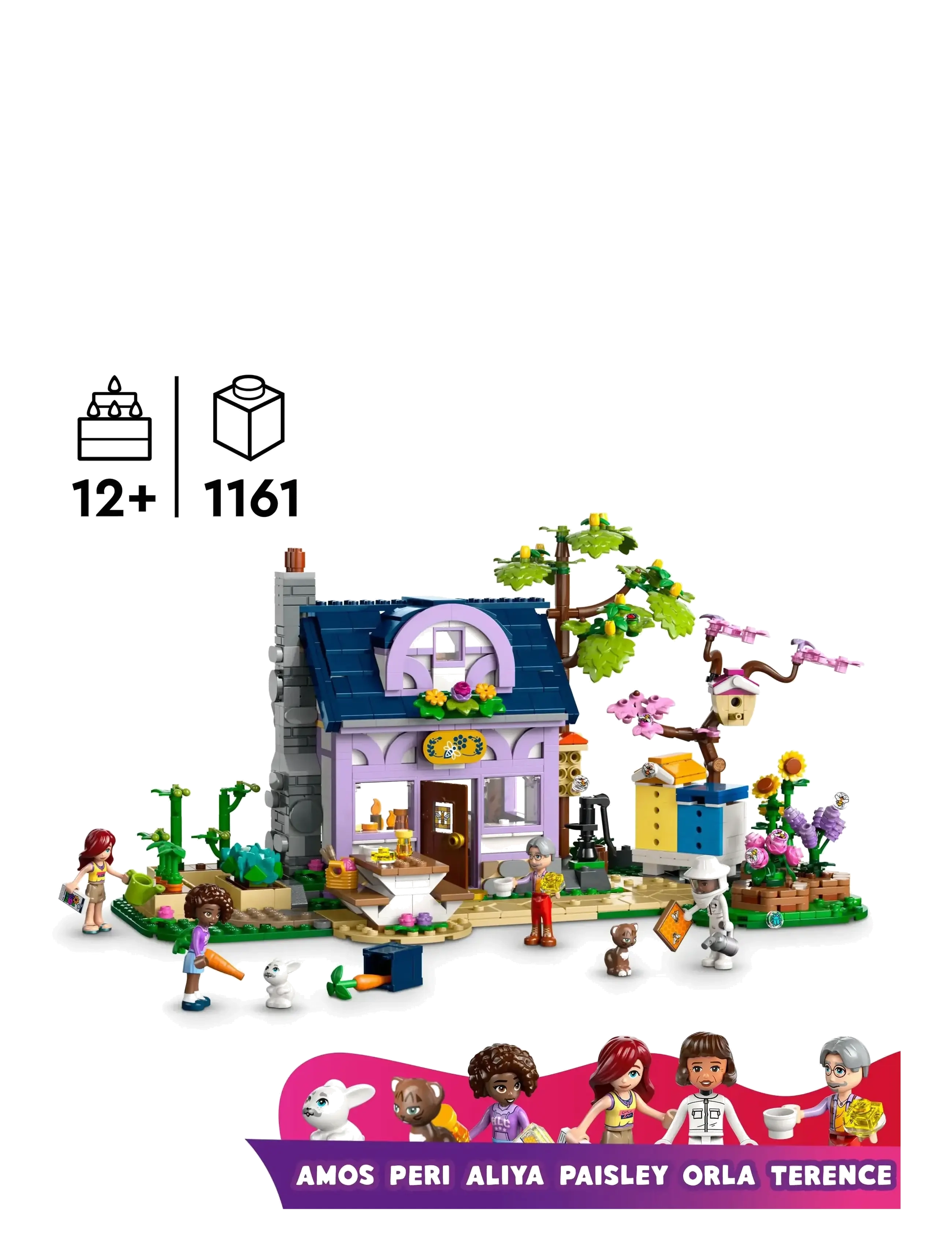 LEGO - Friends Beekeepers’ House and Flower Garden Building Kit 42669 - multi - 1