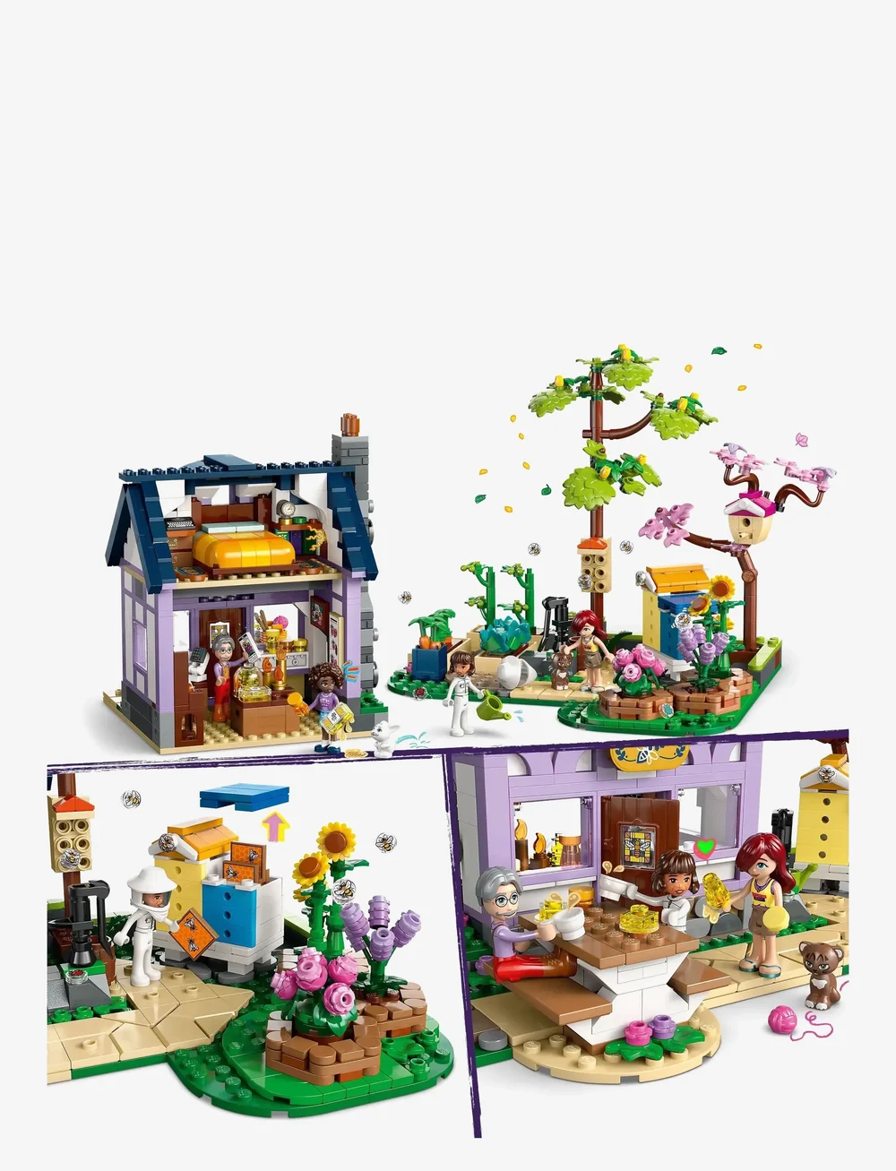 LEGO - Friends Beekeepers’ House and Flower Garden Building Kit 42669 - lego friends - multi - 3