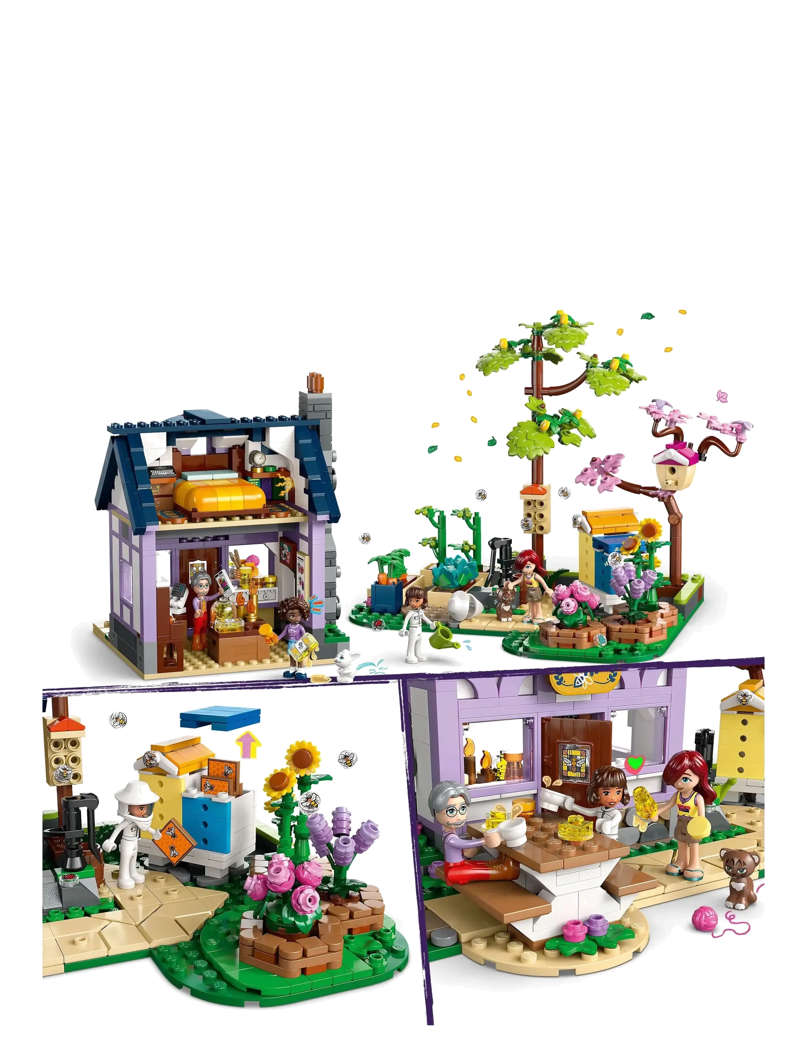 LEGO - Friends Beekeepers’ House and Flower Garden Building Kit 42669 - multi - 3