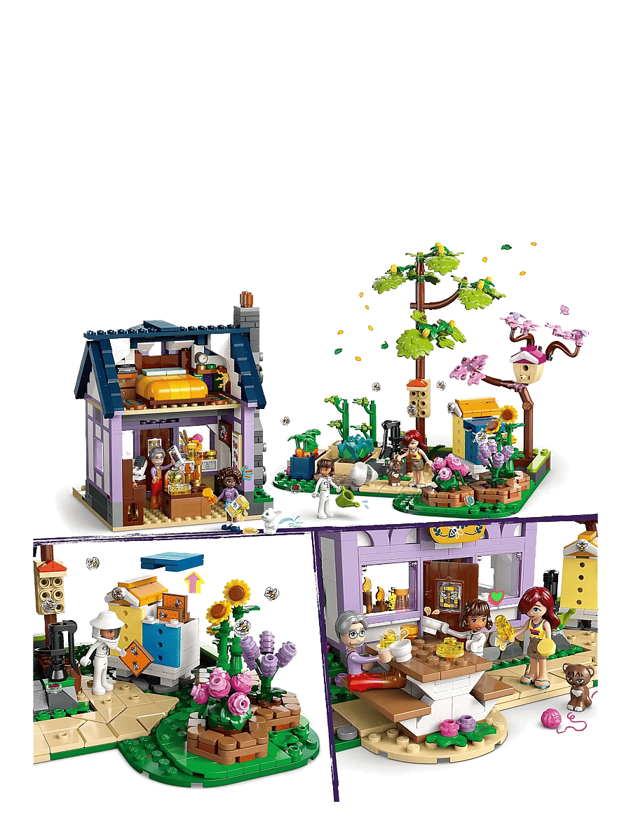 LEGO - Friends Beekeepers’ House and Flower Garden Building Kit 42669 - multi - 3