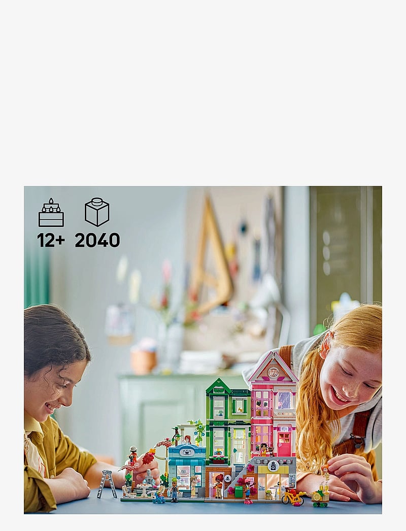 LEGO - Friends Heartlake City Apartments and Shops Model Kit 42670 - lego friends - multi - 4
