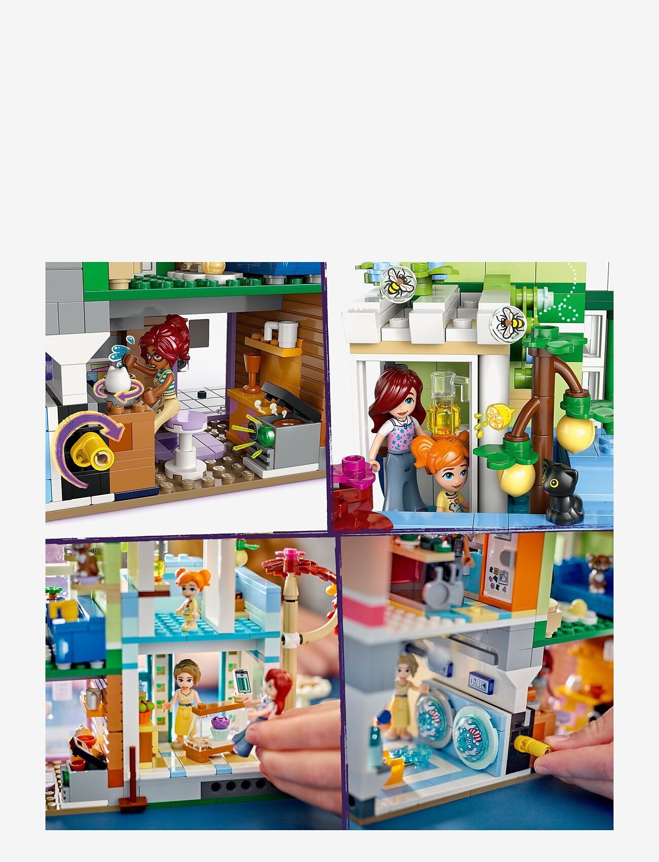 LEGO - Friends Heartlake City Apartments and Shops Model Kit 42670 - lego friends - multi - 5