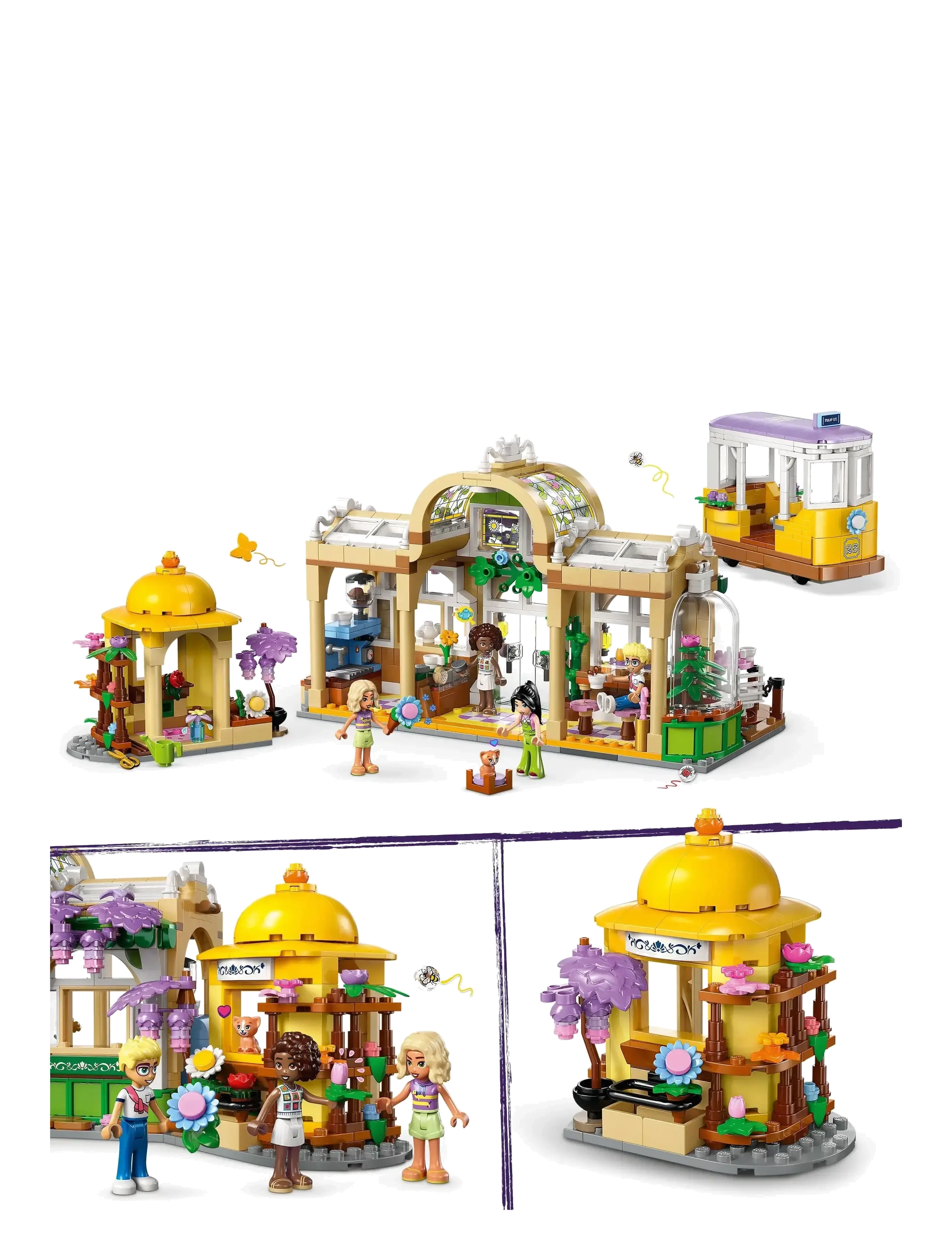 LEGO - Friends Plant Café & Flower Shop Building Kit Pretend-Play Set 42671 - lego friends - multi - 3