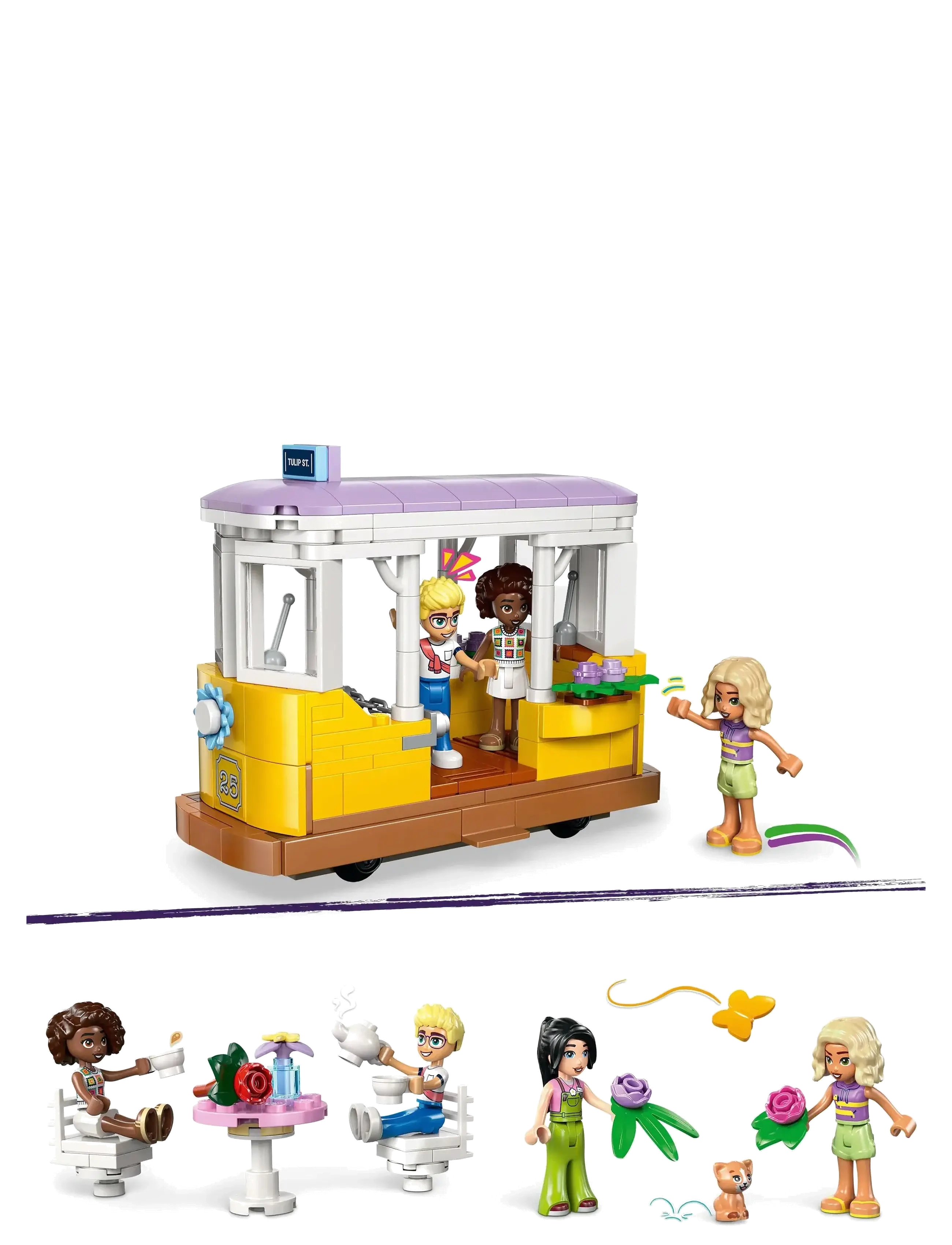 LEGO - Friends Plant Café & Flower Shop Building Kit Pretend-Play Set 42671 - lego friends - multi - 4