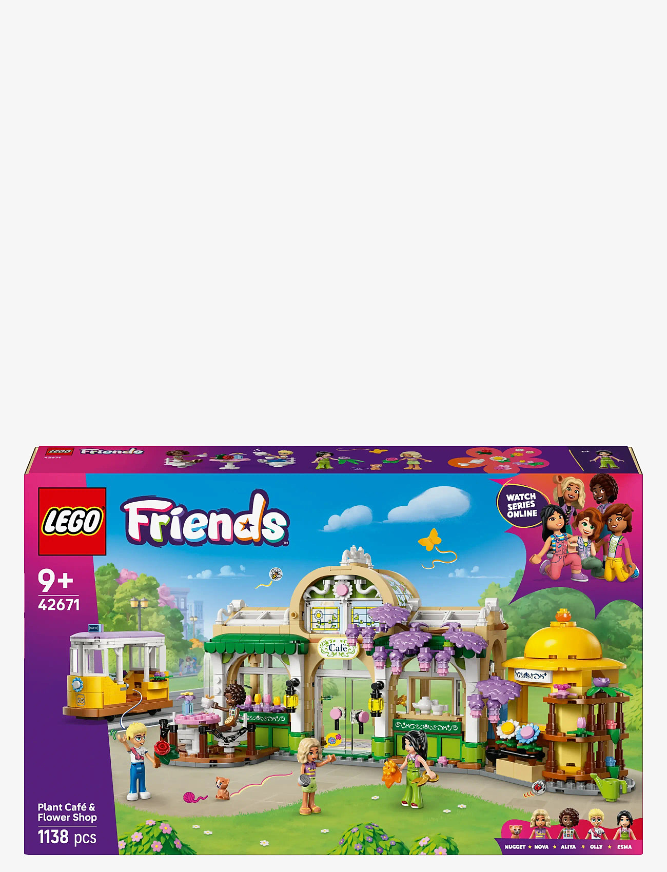 LEGO - Friends Plant Café & Flower Shop Building Kit Pretend-Play Set 42671 - lego friends - multi - 5