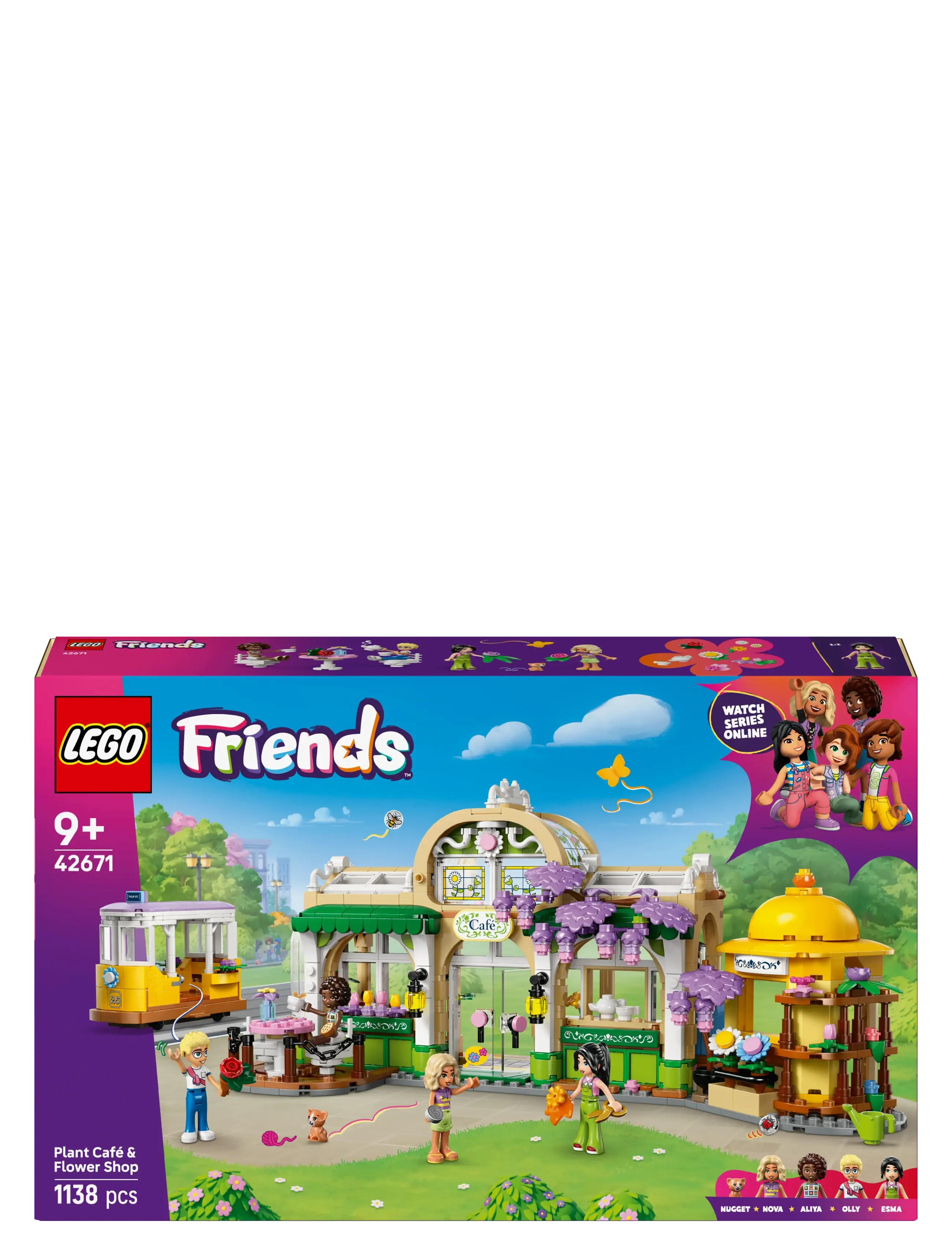 LEGO - Friends Plant Café & Flower Shop Building Kit Pretend-Play Set 42671 - lego friends - multi - 5