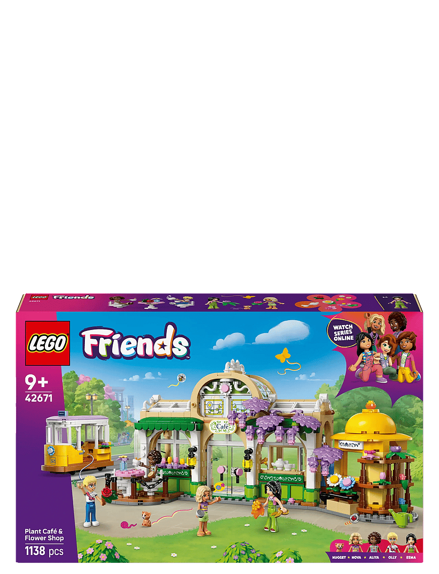 LEGO - Friends Plant Café & Flower Shop Building Kit Pretend-Play Set 42671 - lego friends - multi - 5