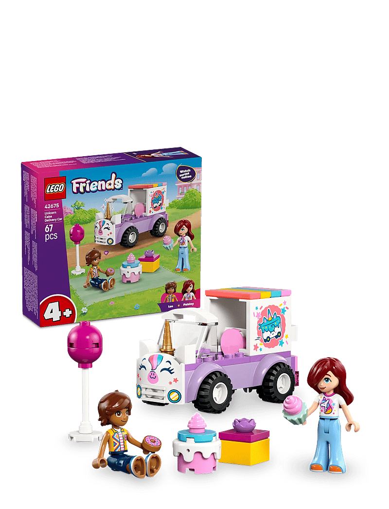 LEGO - Friends Unicorn Cake Delivery Car Toy 42675 - lego friends - multi - 0