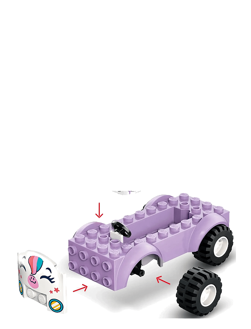 LEGO - Friends Unicorn Cake Delivery Car Toy 42675 - lego friends - multi - 4