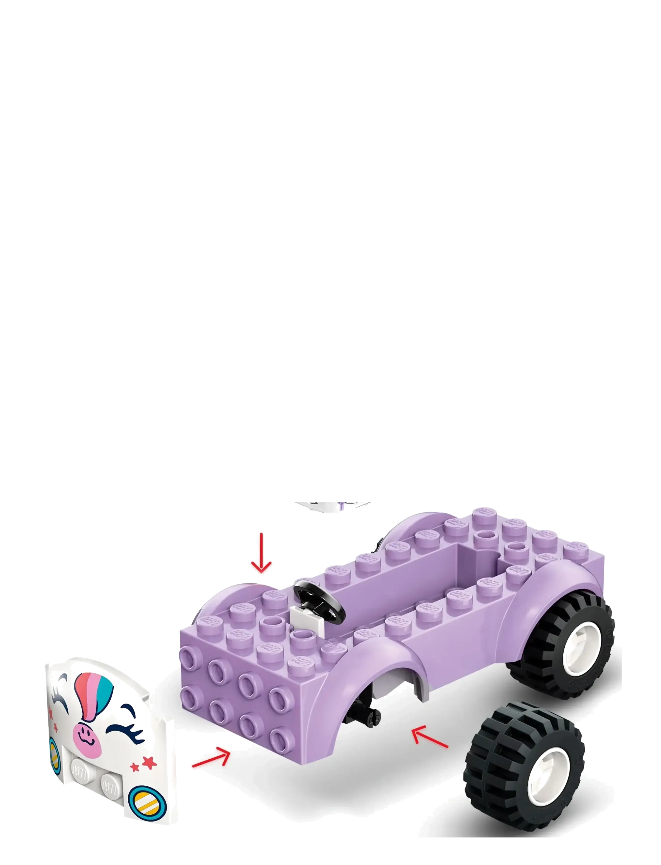 LEGO - Friends Unicorn Cake Delivery Car Toy 42675 - lego friends - multi - 4