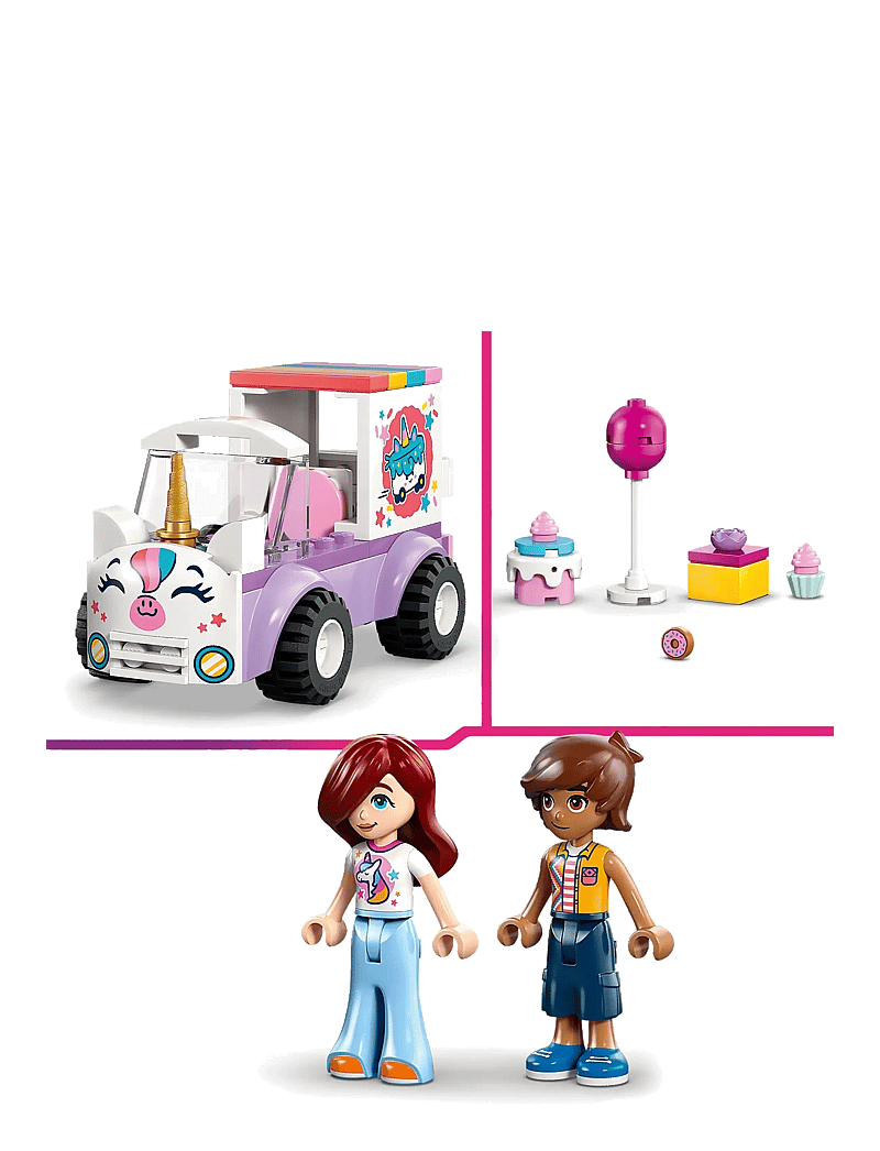 LEGO - Friends Unicorn Cake Delivery Car Toy 42675 - lego friends - multi - 5