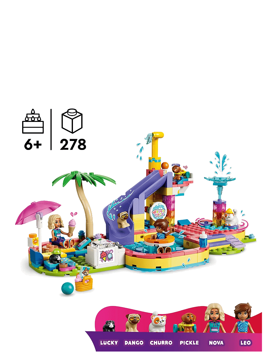 LEGO - Sjov dag i vandland 42676 - lego friends - multi - 1