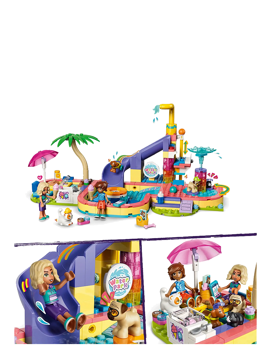LEGO - Sjov dag i vandland 42676 - lego friends - multi - 2