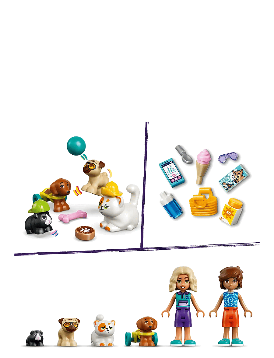 LEGO - Sjov dag i vandland 42676 - lego friends - multi - 3