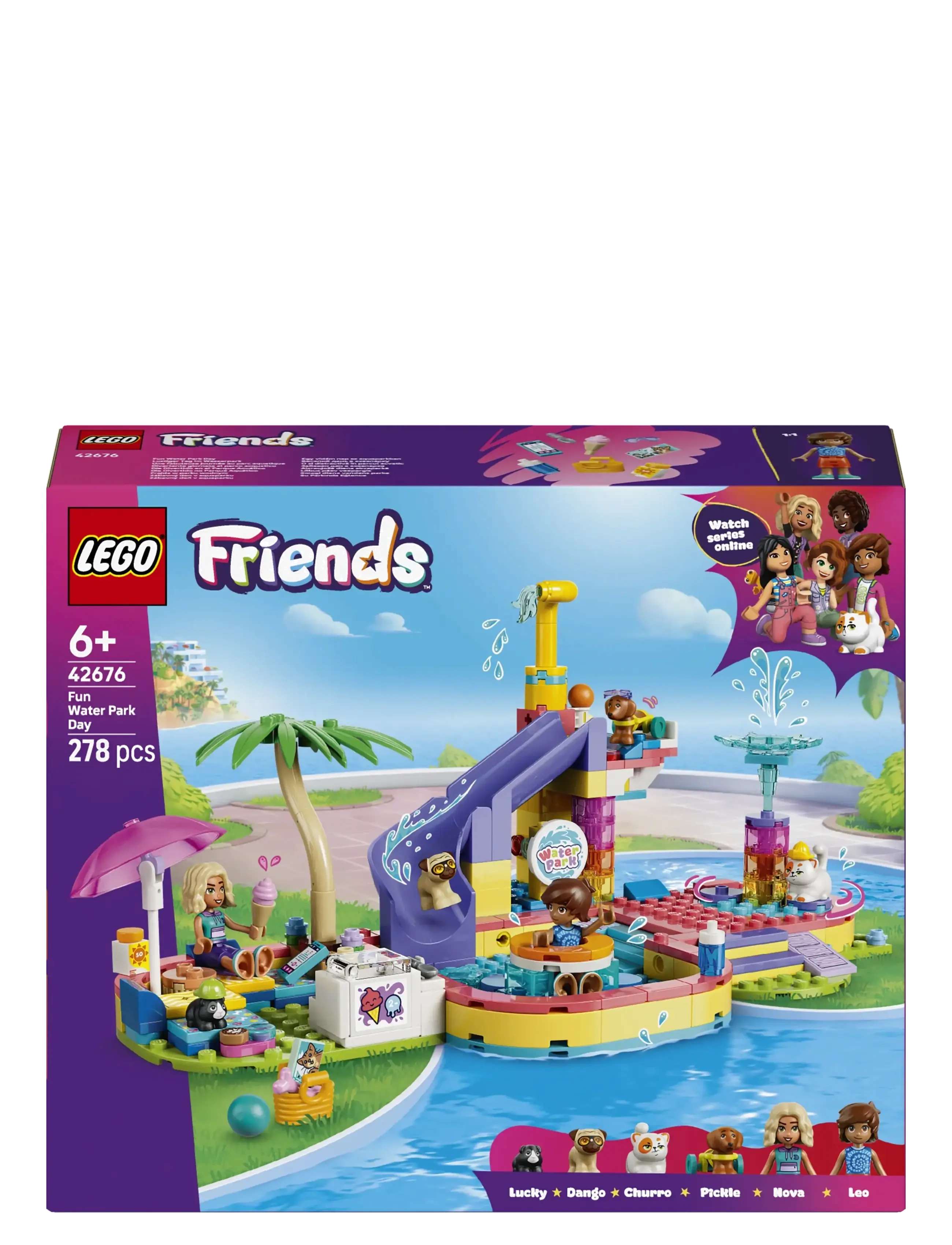 LEGO - Fun Water Park Day 42676 - lego friends - multi - 4