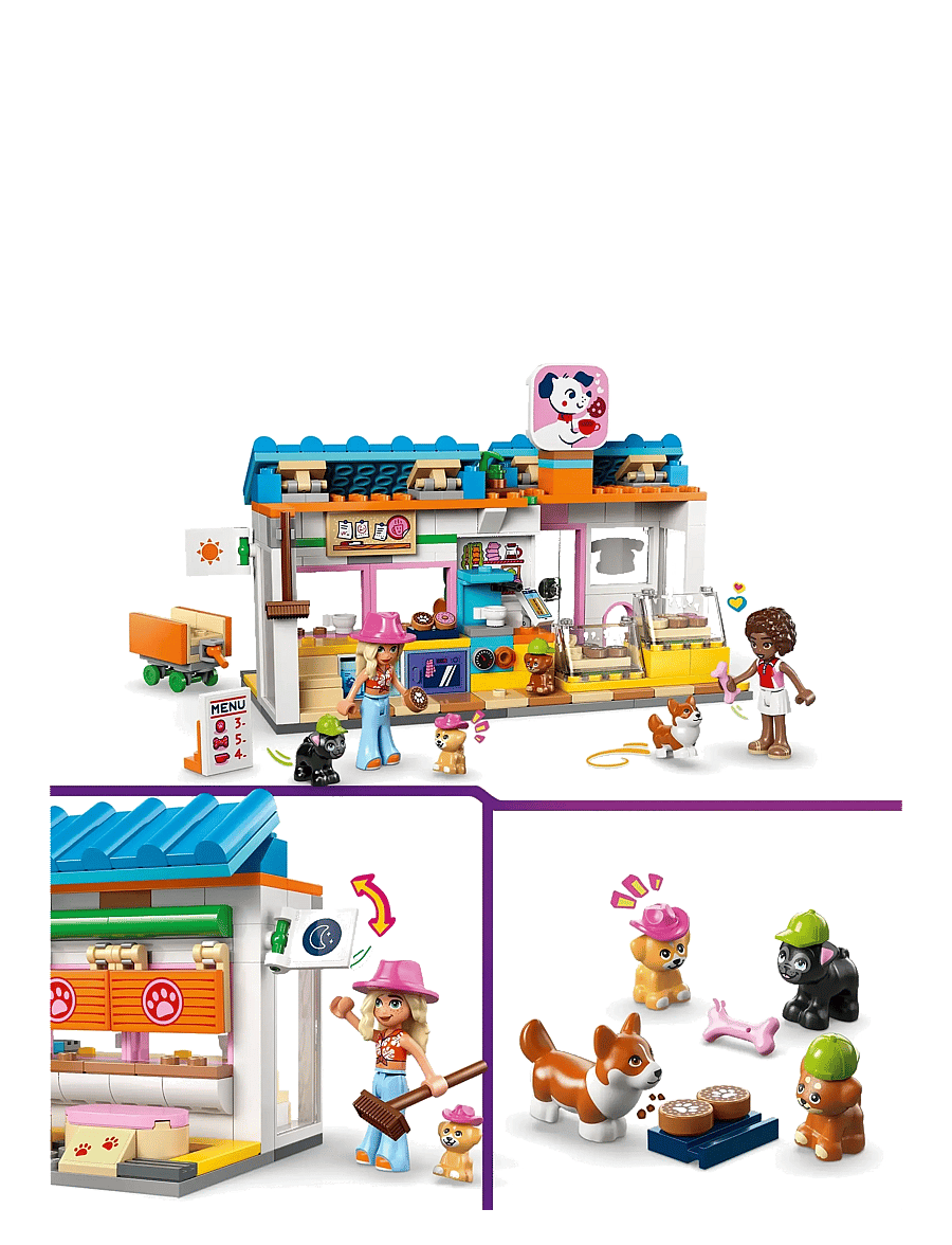 LEGO - Friends Dog Treats Bakery Building Toy Playset 42677 - lego friends - multi - 3