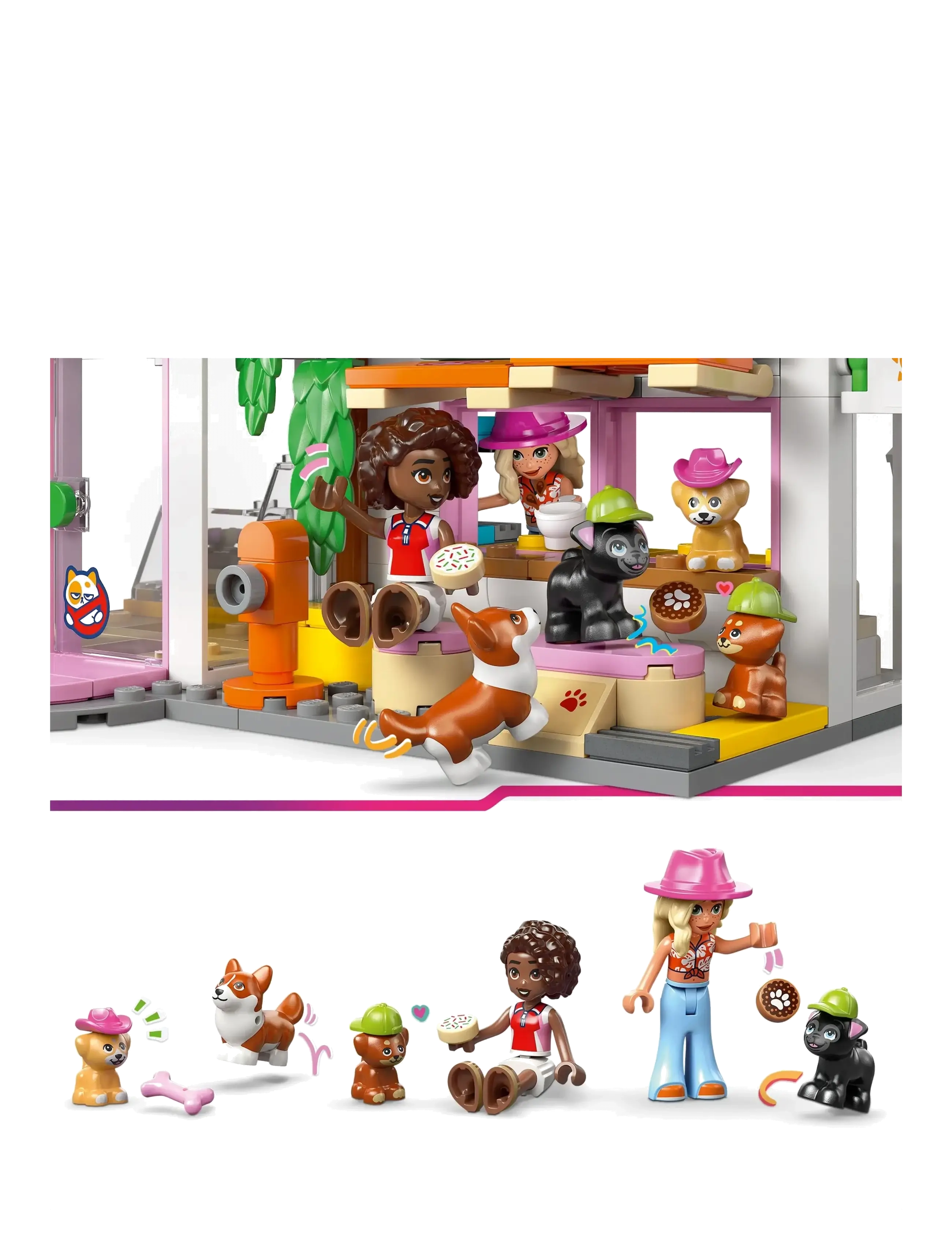 LEGO - Friends Dog Treats Bakery Building Toy Playset 42677 - lego friends - multi - 4