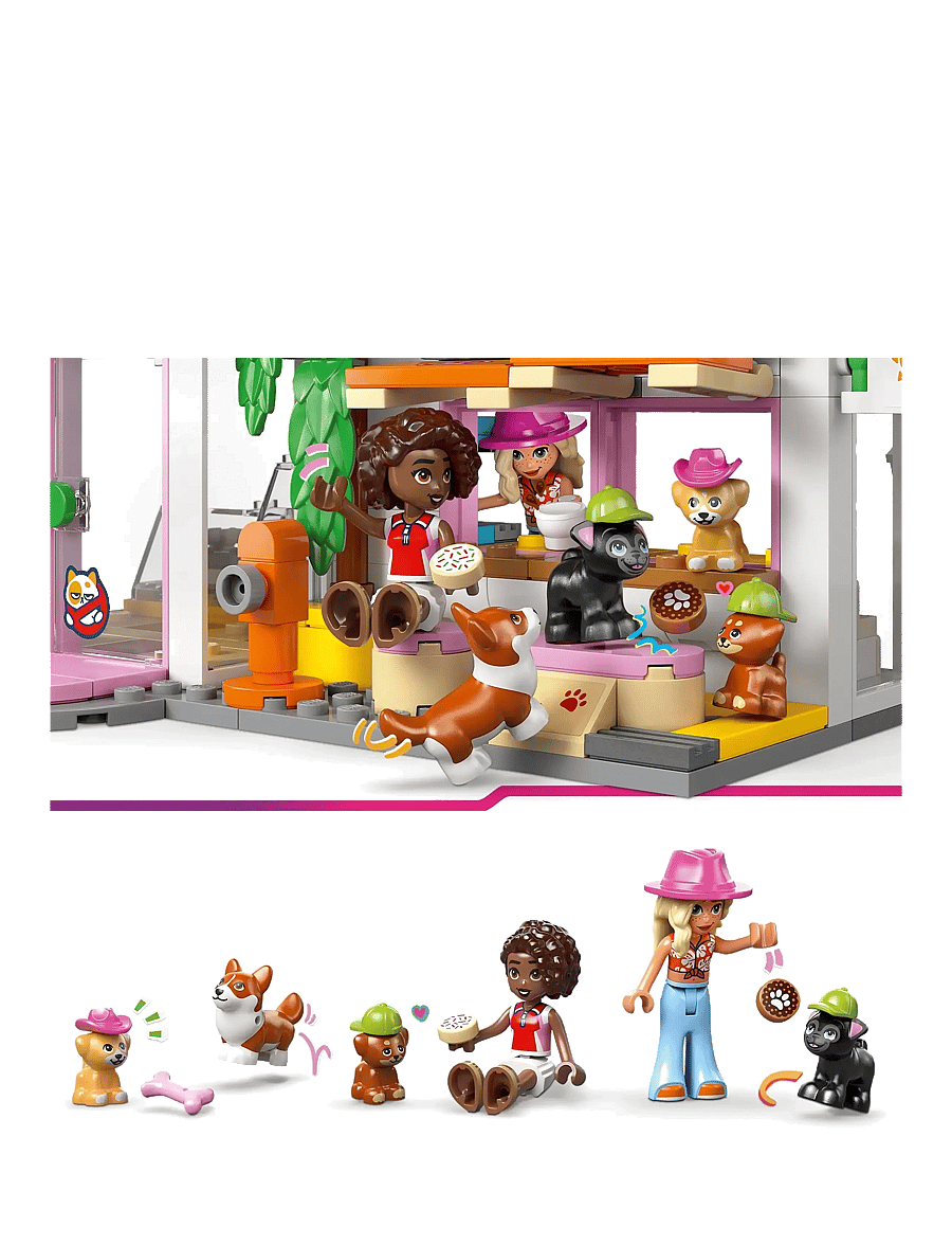 LEGO - Friends Dog Treats Bakery Building Toy Playset 42677 - lego friends - multi - 4