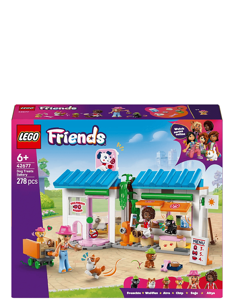 LEGO - Friends Dog Treats Bakery Building Toy Playset 42677 - lego friends - multi - 5