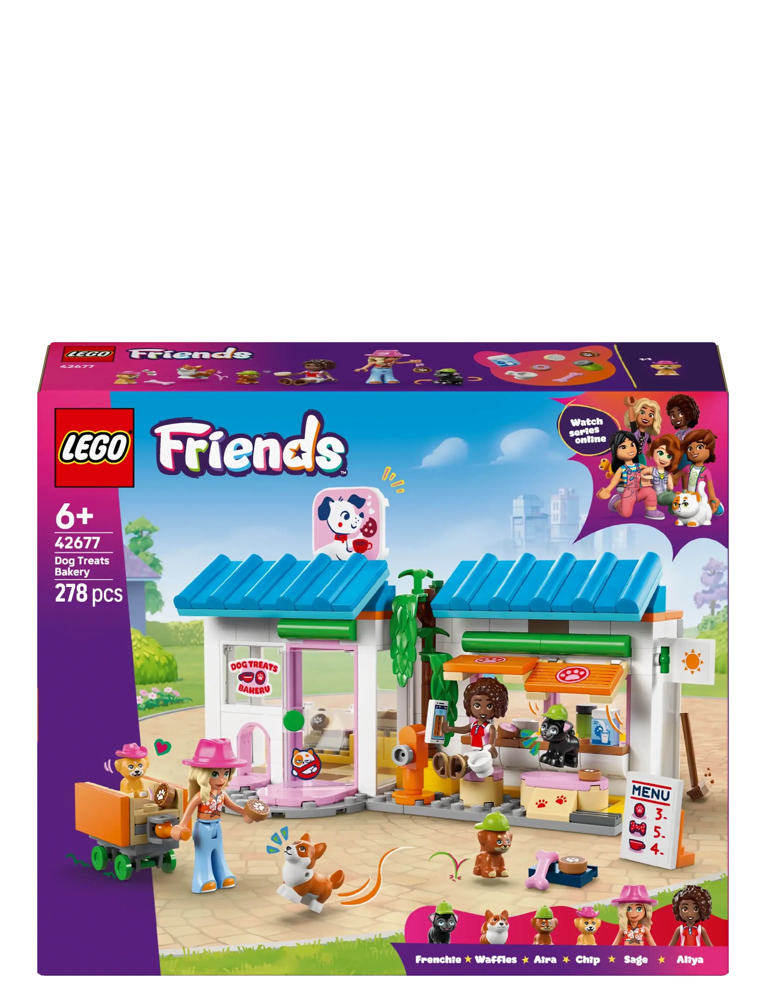 LEGO - Friends Dog Treats Bakery Building Toy Playset 42677 - lego friends - multi - 5