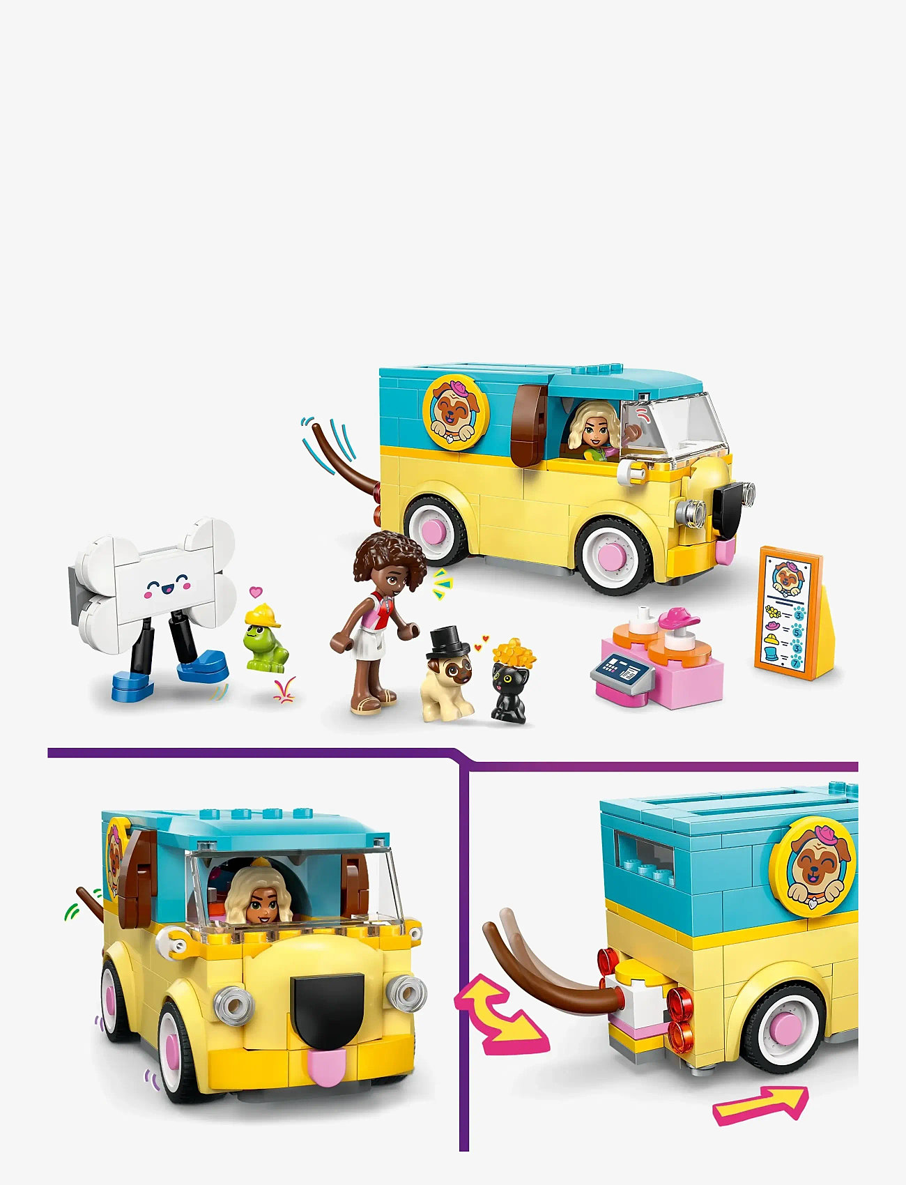 LEGO - Friends Pet Accessories Van Toy Set 42678 - lego friends - multi - 3