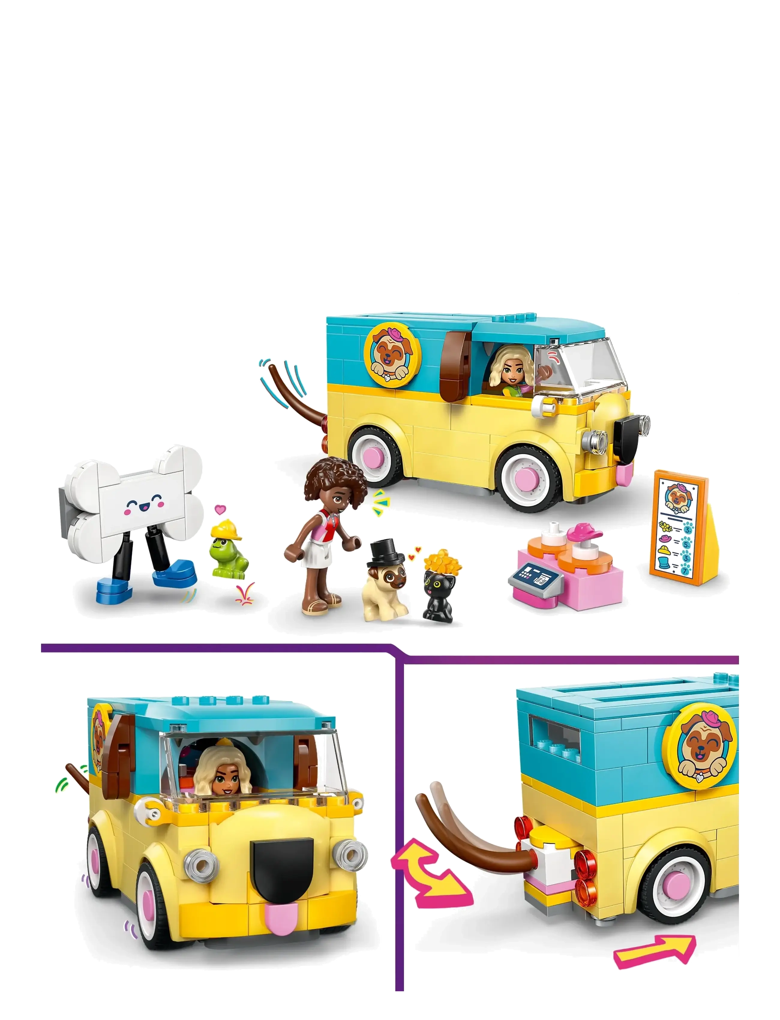 LEGO - Friends Pet Accessories Van Toy Set 42678 - lego friends - multi - 3