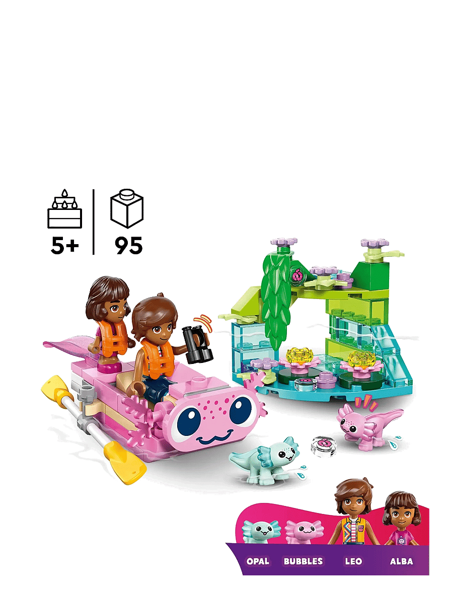 LEGO - Friends Axolotl Adventure Boat 42681 - lego friends - multi - 1