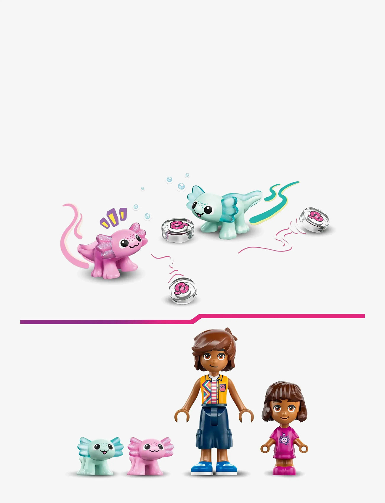 LEGO - Axolotl-eventyrbåd 42681 - lego friends - multi - 4