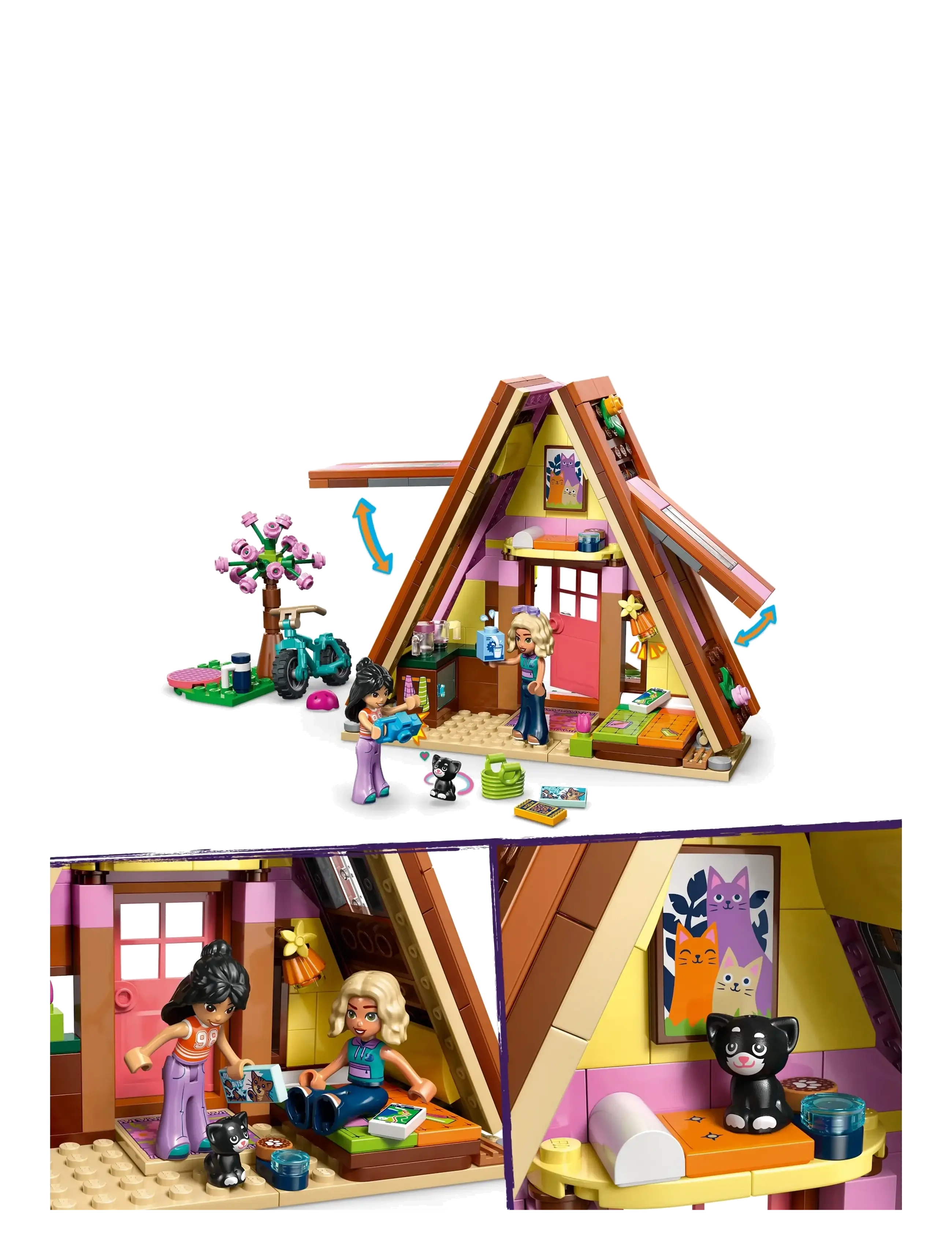 LEGO - Nature Glamping Cabin 42682 - lego friends - multi - 3