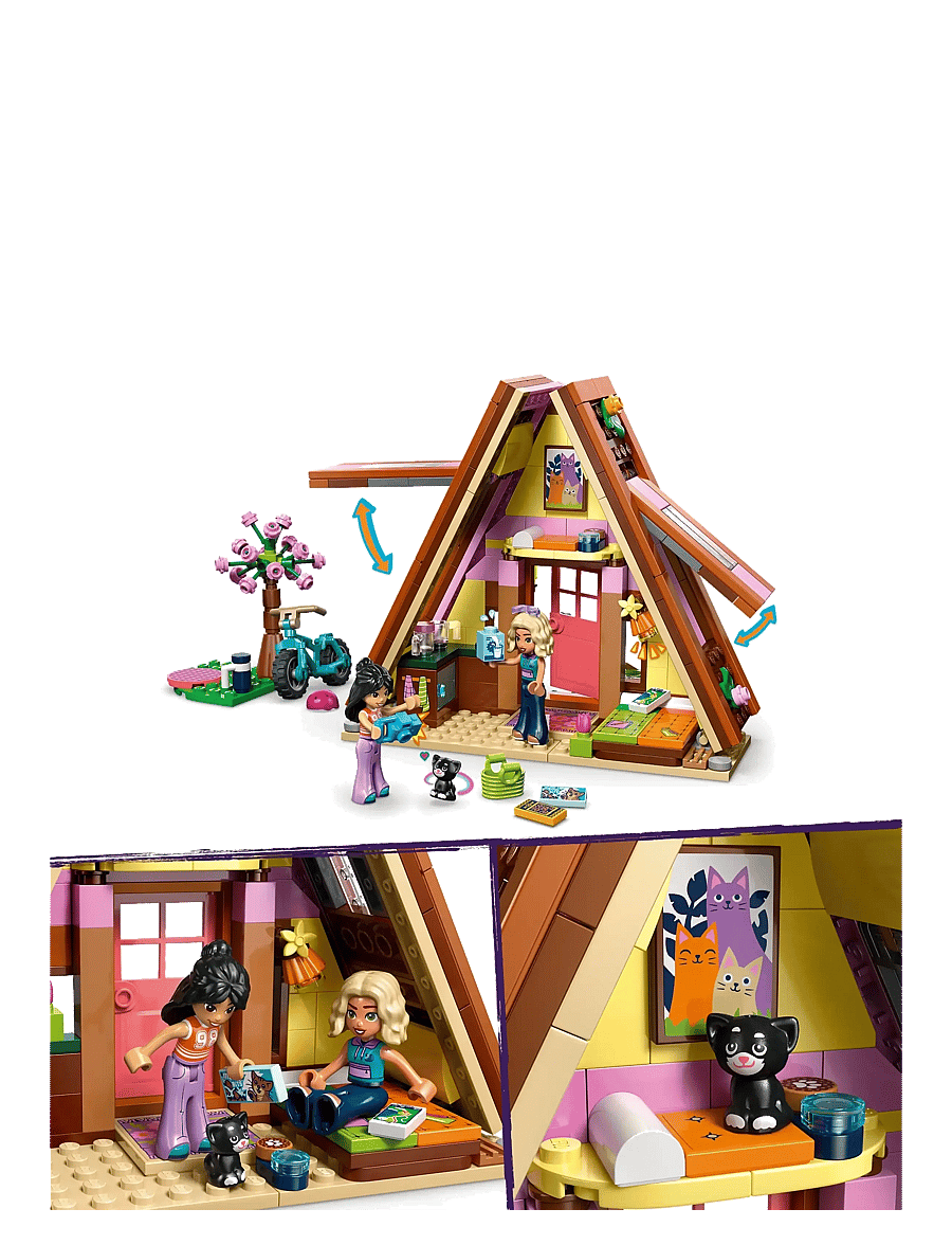 LEGO - Friends Nature Glamping Cabin Building Toy 42682 - lego žaislai - multi - 3