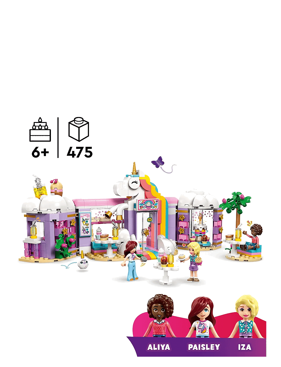 LEGO - Friends Unicorn Dream Café Pretend Play Toy Set 42684 - lego friends - multi - 1