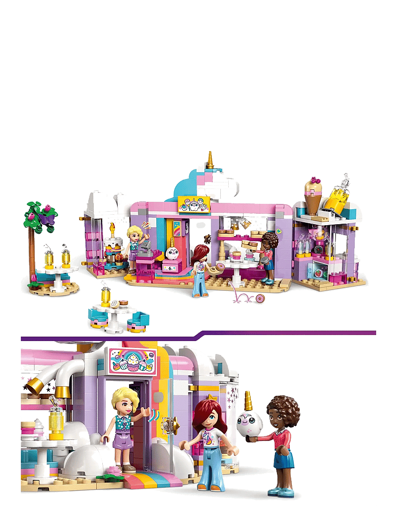 LEGO - Friends Unicorn Dream Café Pretend Play Toy Set 42684 - lego friends - multi - 4