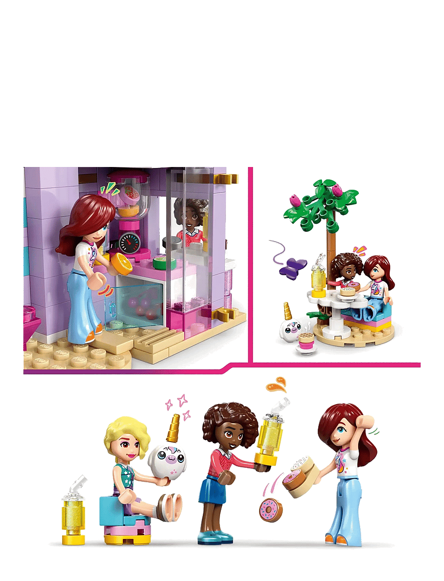 LEGO - Friends Unicorn Dream Café Pretend Play Toy Set 42684 - lego friends - multi - 5