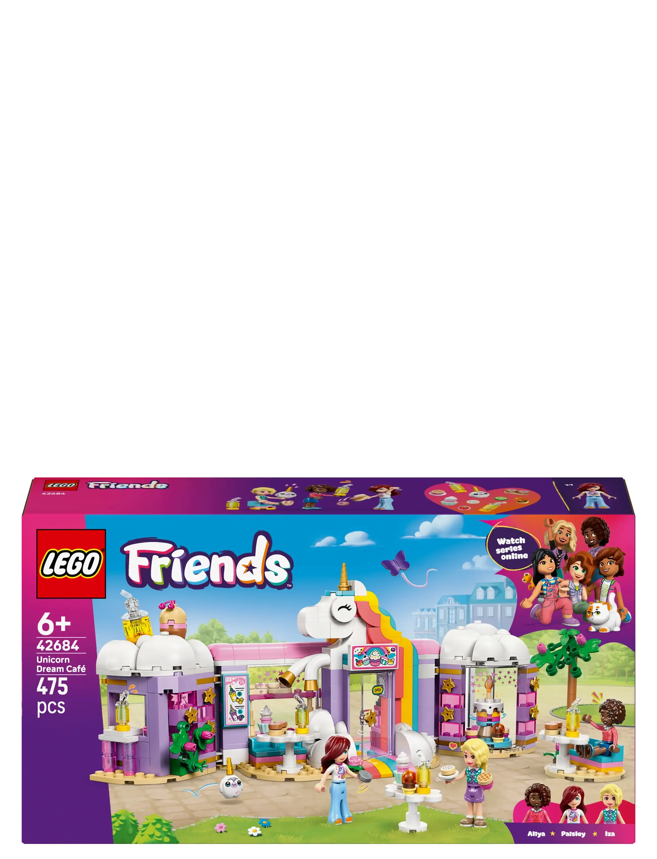 LEGO Friends Unicorn Dream Café Pretend Play Toy Set 42684