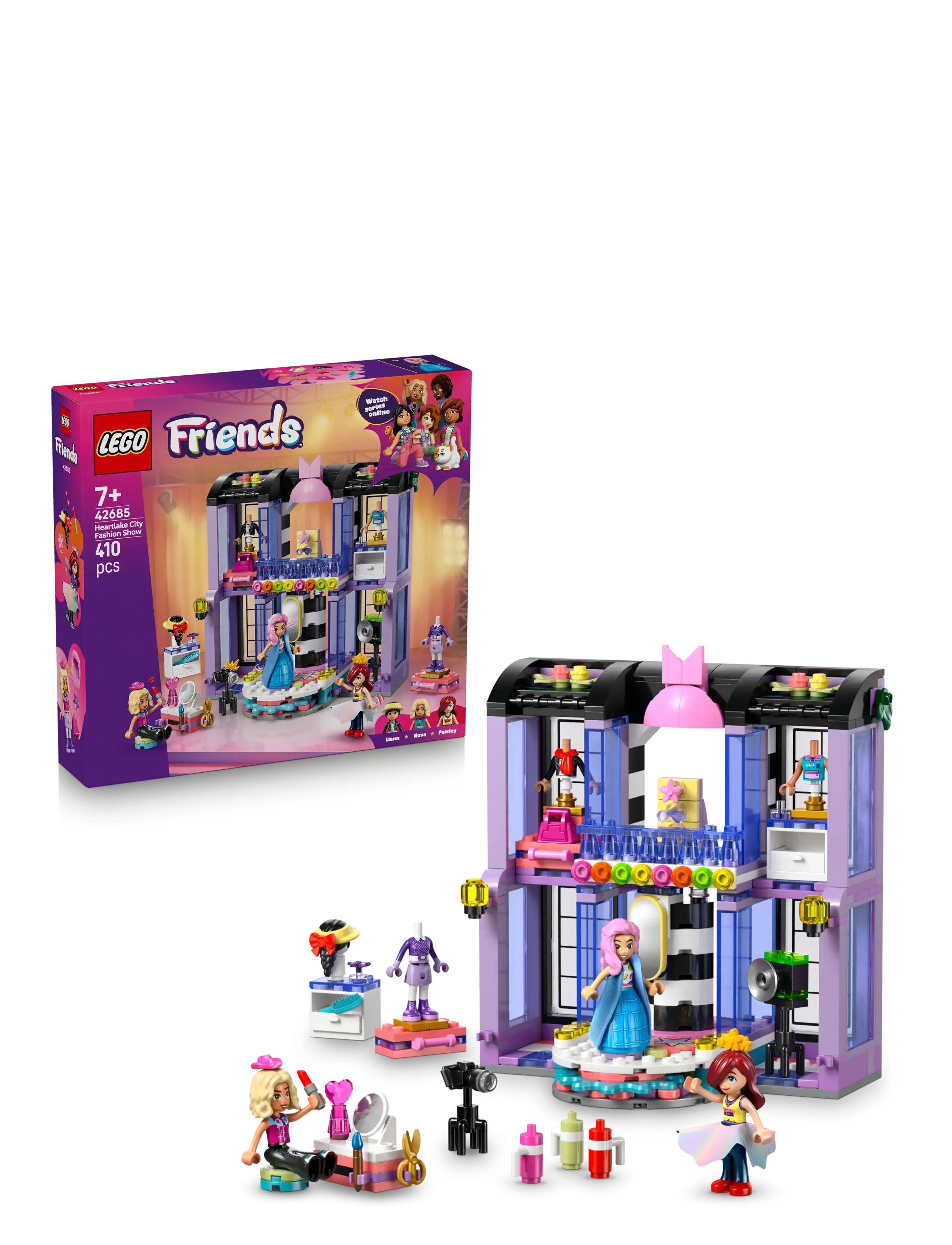 LEGO Friends Heartlake City Fashion Show Toy Set 42685 - Spielzeug 6-8 Jahre - MULTI / purple
