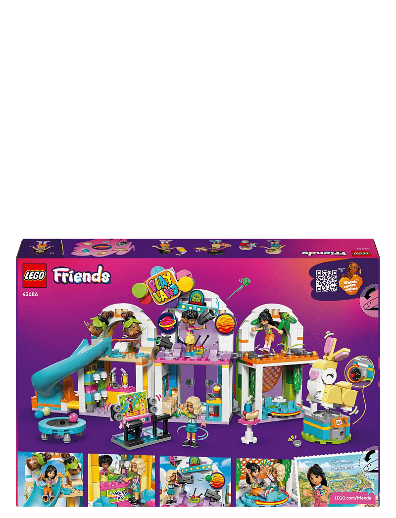 LEGO - Friends Fun Indoor Playground Pretend Play Set 42686 - lego friends - multi - 4
