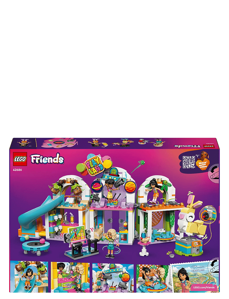 LEGO - Friends Fun Indoor Playground Pretend Play Set 42686 - lego friends - multi - 4