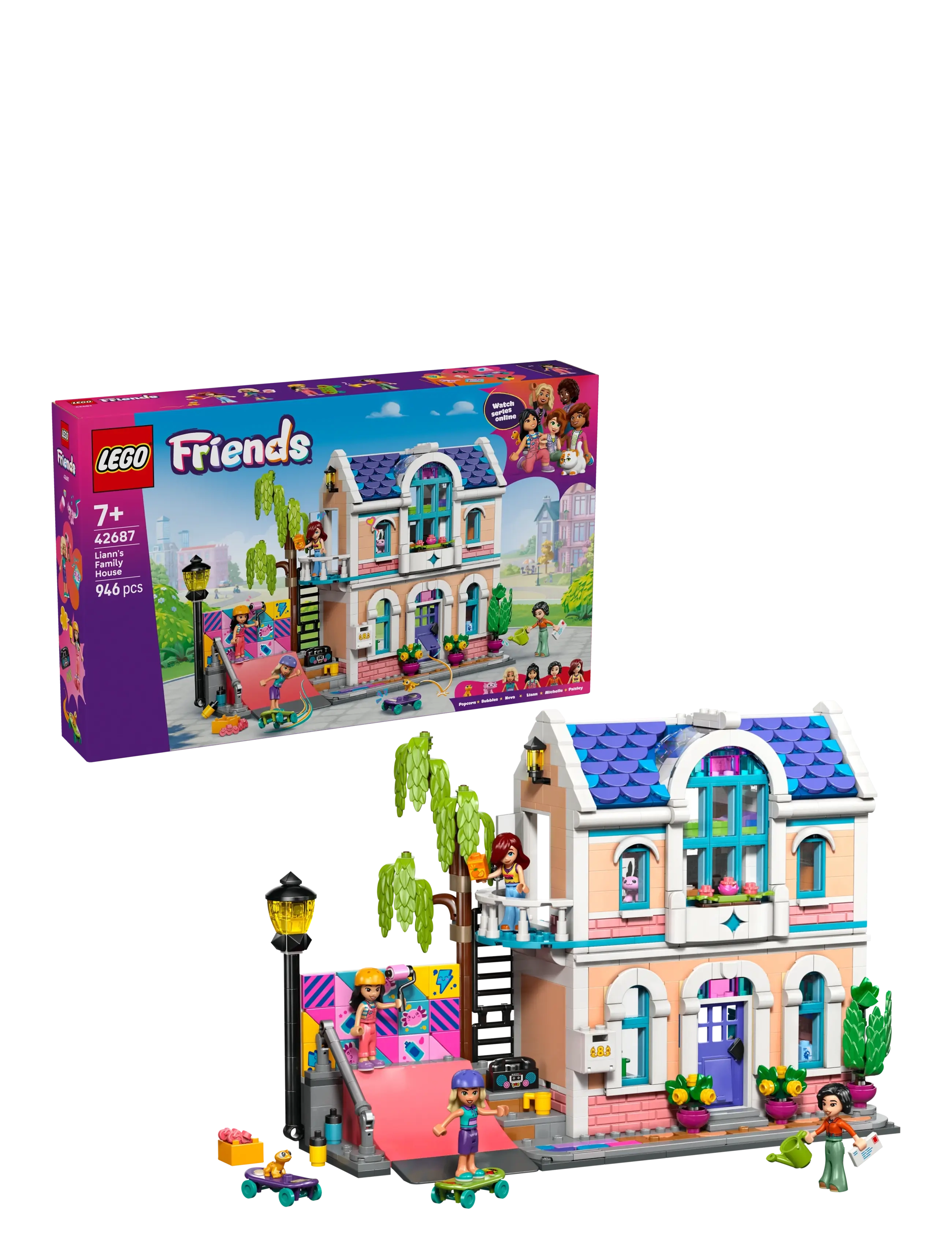 LEGO Lianns Families Hus 42687, One Size, Multi/patterned, Lego Legetøj > Lego friends, Børn