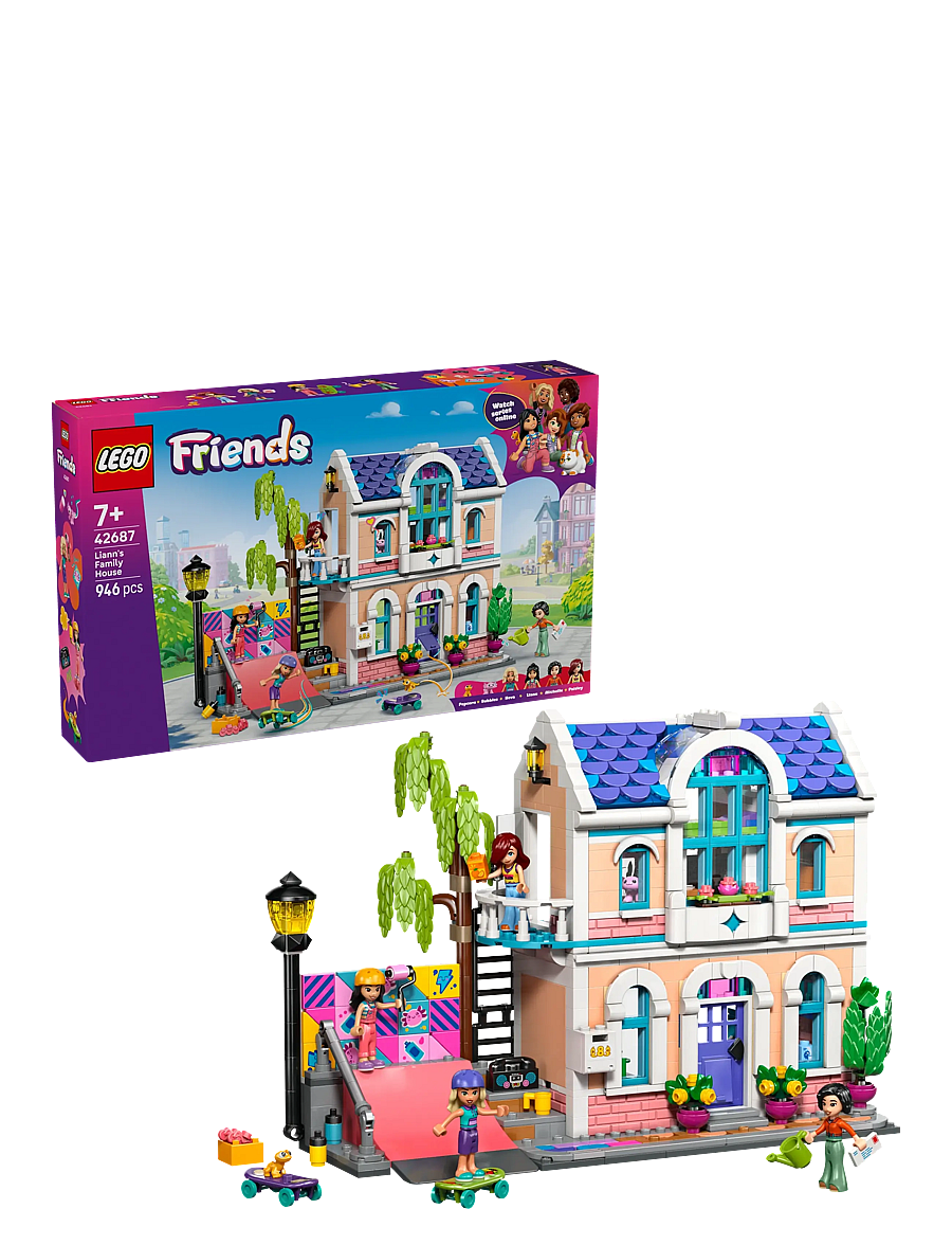LEGO - Friends Liann’s Family House Building Toy 42687 - multi - 0
