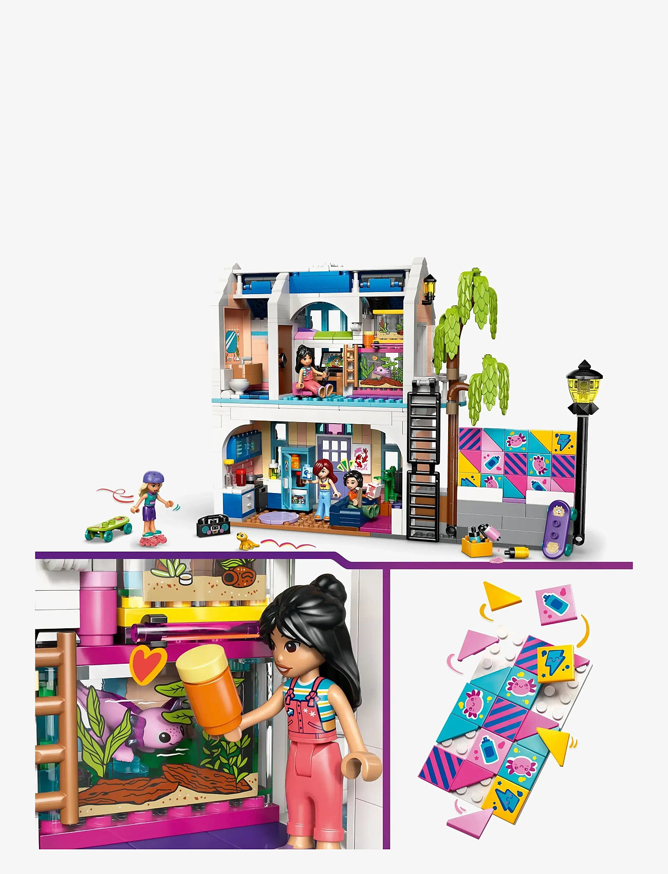LEGO - Friends Liann’s Family House Building Toy 42687 - lego friends - multi - 3