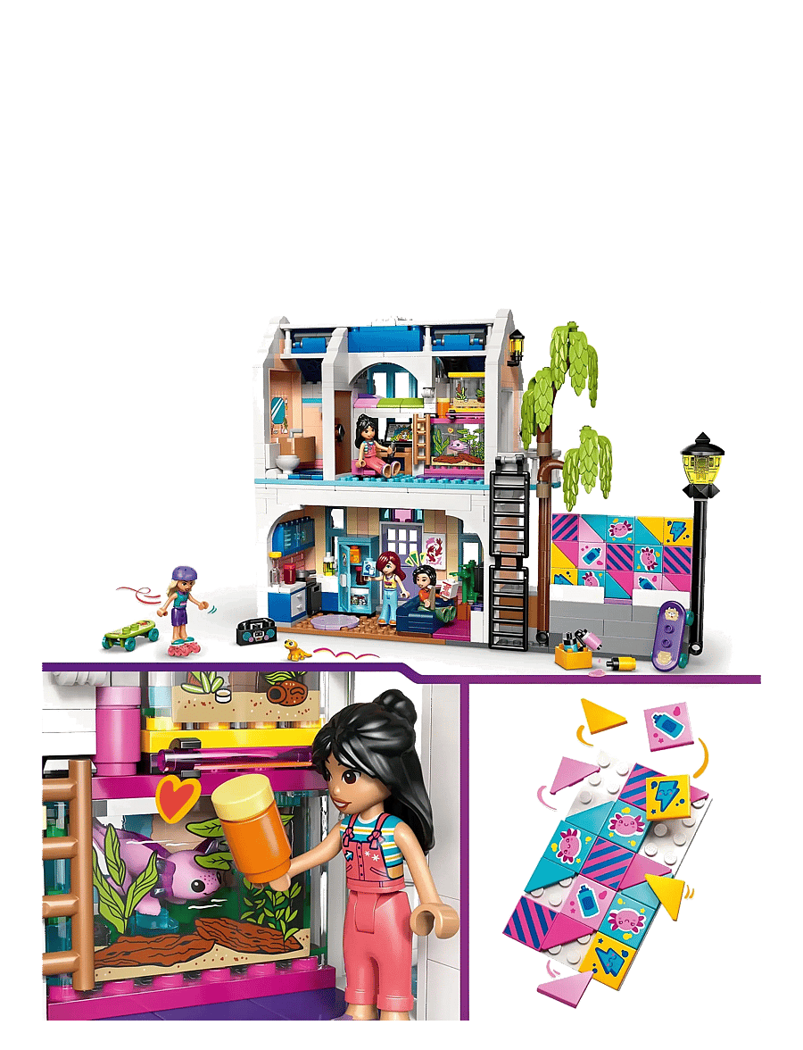 LEGO - Friends Liann’s Family House Building Toy 42687 - multi - 3
